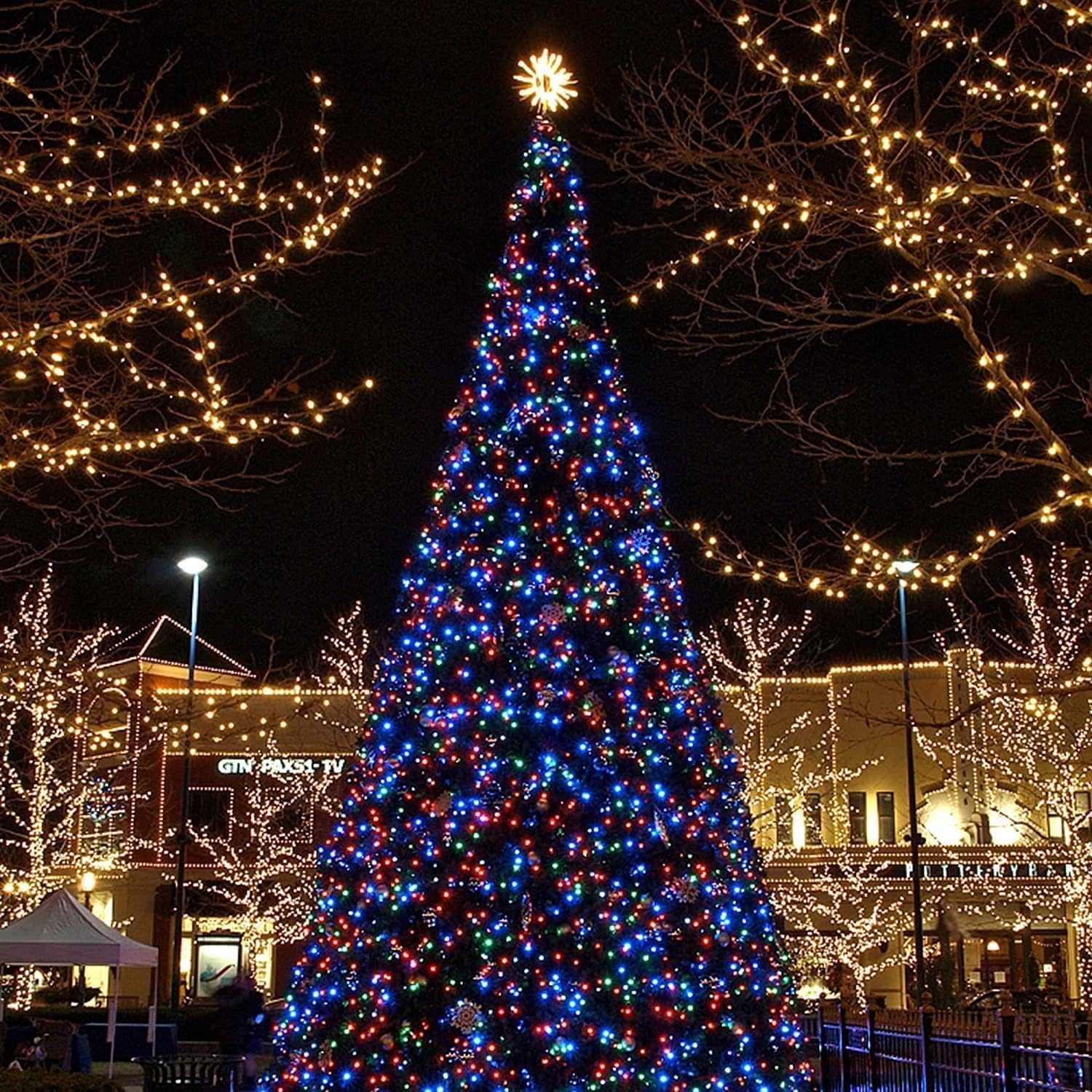 Desidiya LED String Serial Light 35 Meter with 8 Modes Changing Controller. Waterproof & Flexible Copper Lights for Home Diwali