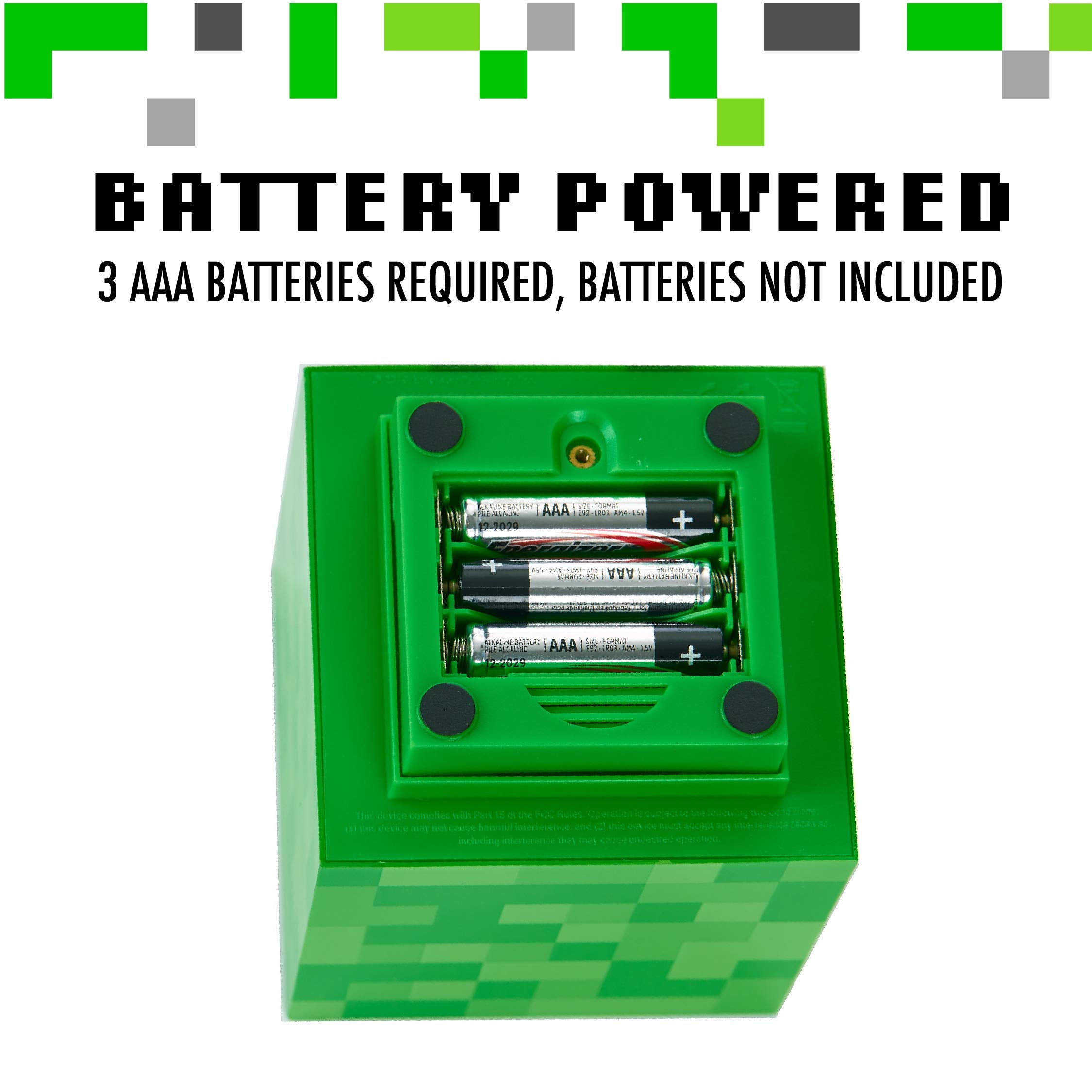 Paladone Minecraft Pig Light with Sound, Handheld Night Light & Fun Minecraft Toy for Kids, Minecraft Room Decor