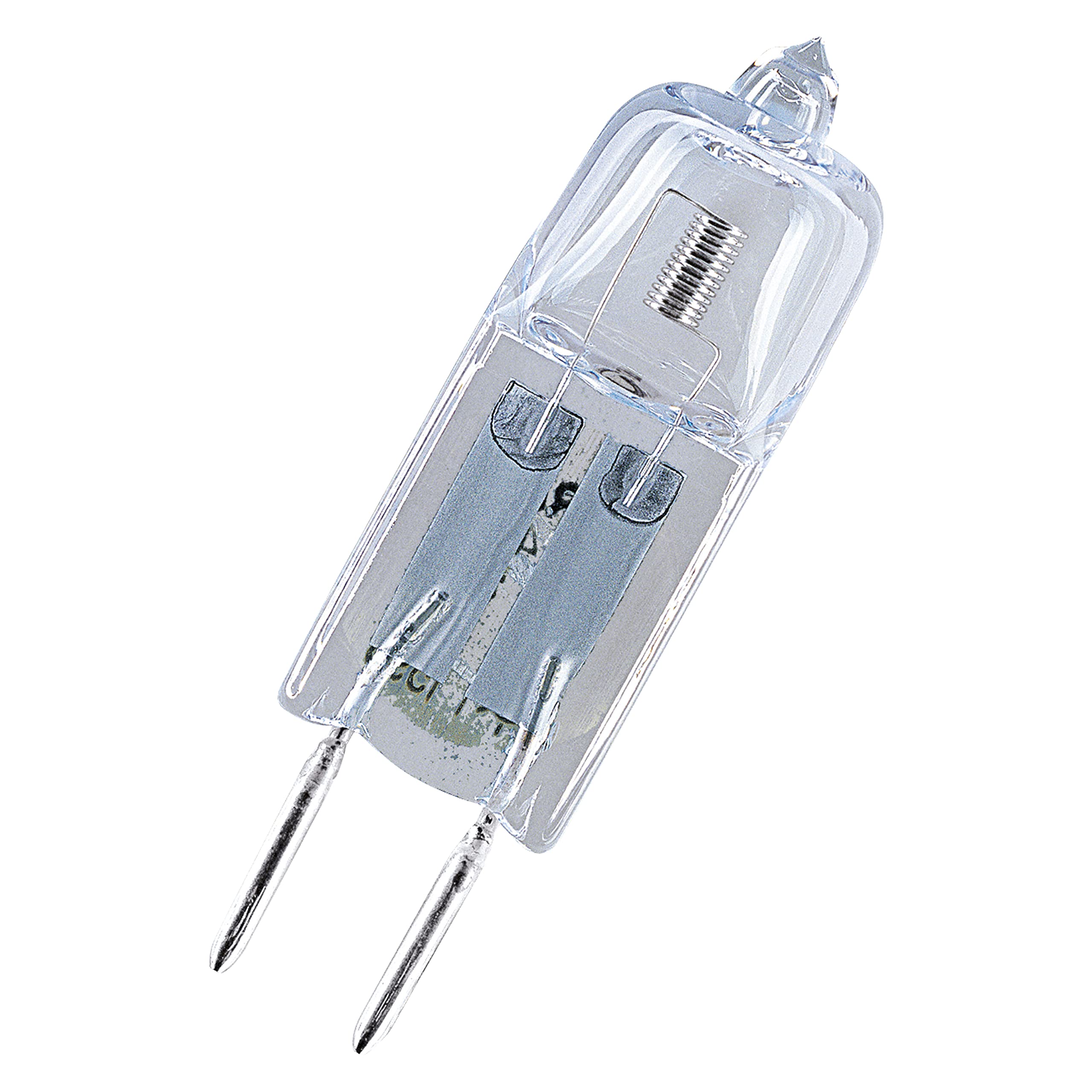 OSRAM Halogen Bulb 20W, 12V G4, Tungsten, Halogen White, Model 64425, 33x10mm, 1 Count