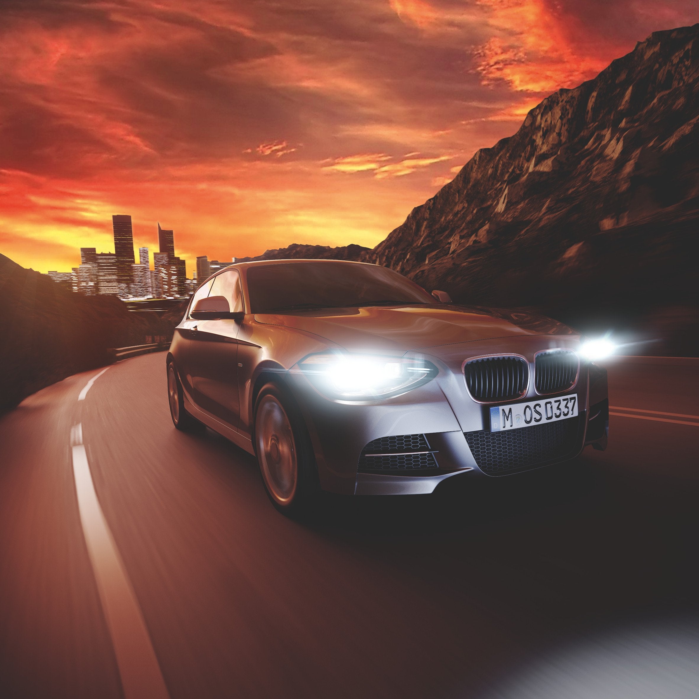 Osram Night Breaker Laser Hb3, +150% More Brightness, Halogen Headlight Bulb, 9005Nl-2Hb, 12 V Car, Hanging Box (2 Lamps), White