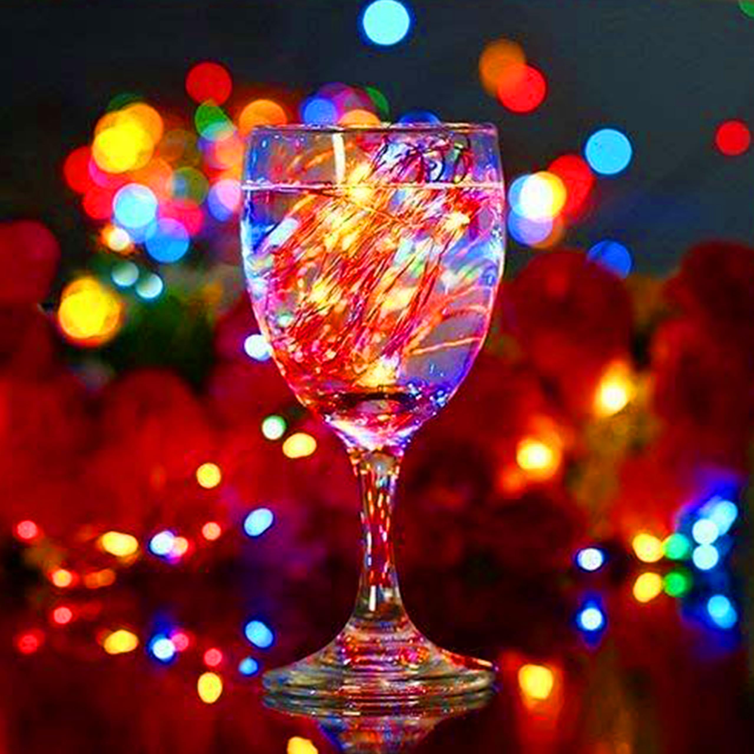 Justpro 6 Pack Fairy Lights Battery Operated String Lights - 7Ft 20 Led Waterproof Silver Wire Firefly Lights For Diy Wedding D