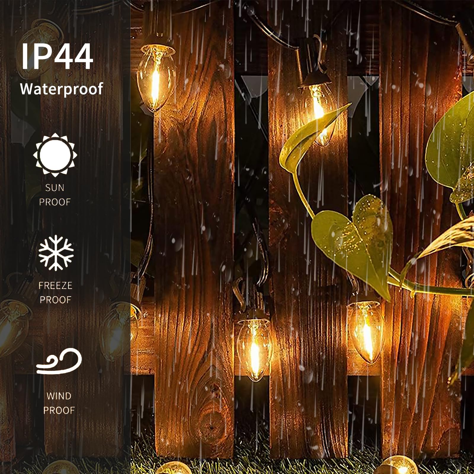 Chyparty 10 Pack Led Night Light Bulb, C7 Led Clear Replacement Bulbs, Christmas Lights Bulbs For Halloween Outdoor String Light