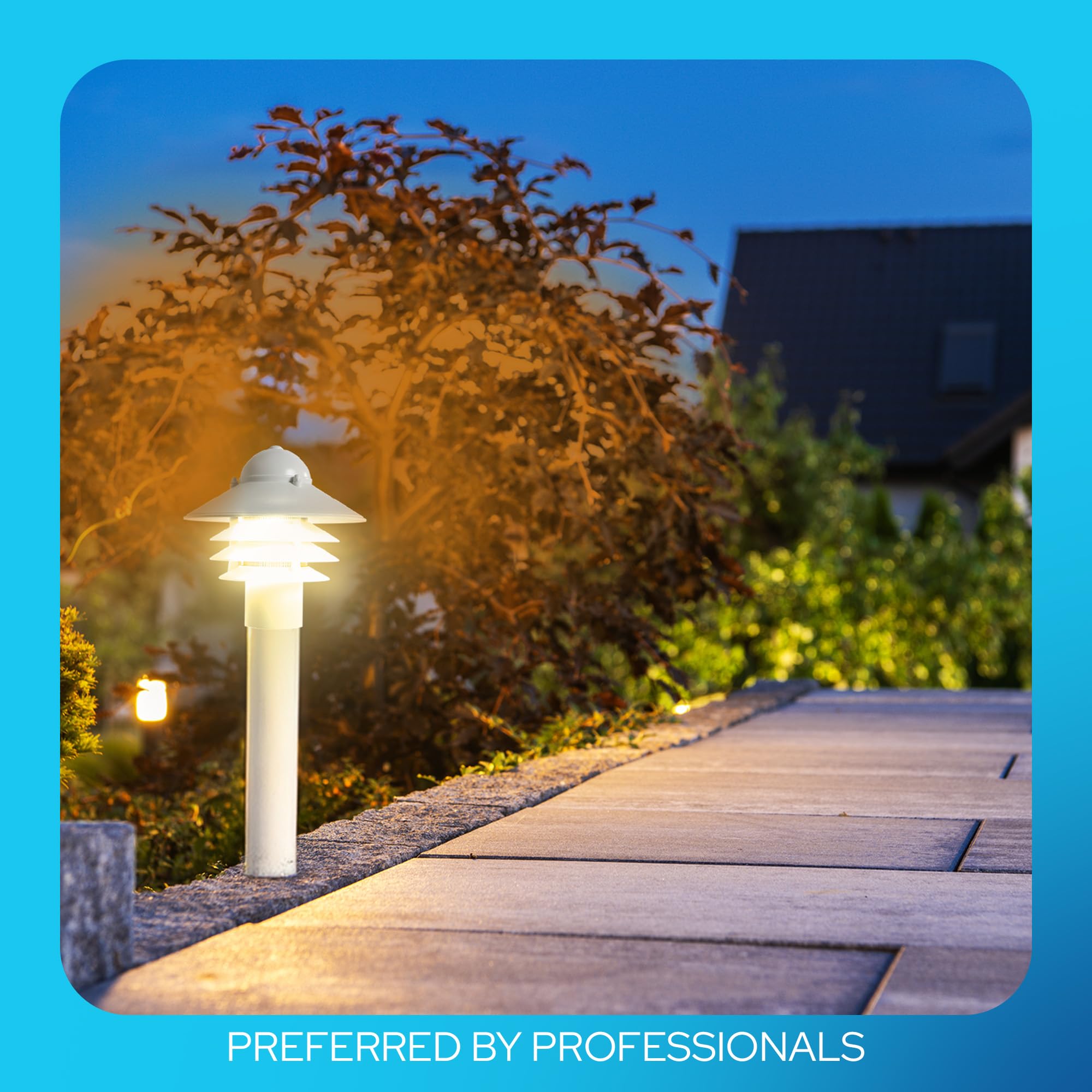Kastlite Nautical Walkway Outdoor Lamp Post Light Fixture - Rust & Waterproof Non-Metallic Coastal Lantern - Fits 3 Poles - Ul Listed Driveway & Boat Dock Lighting Fixture - Usa Made  Matte White
