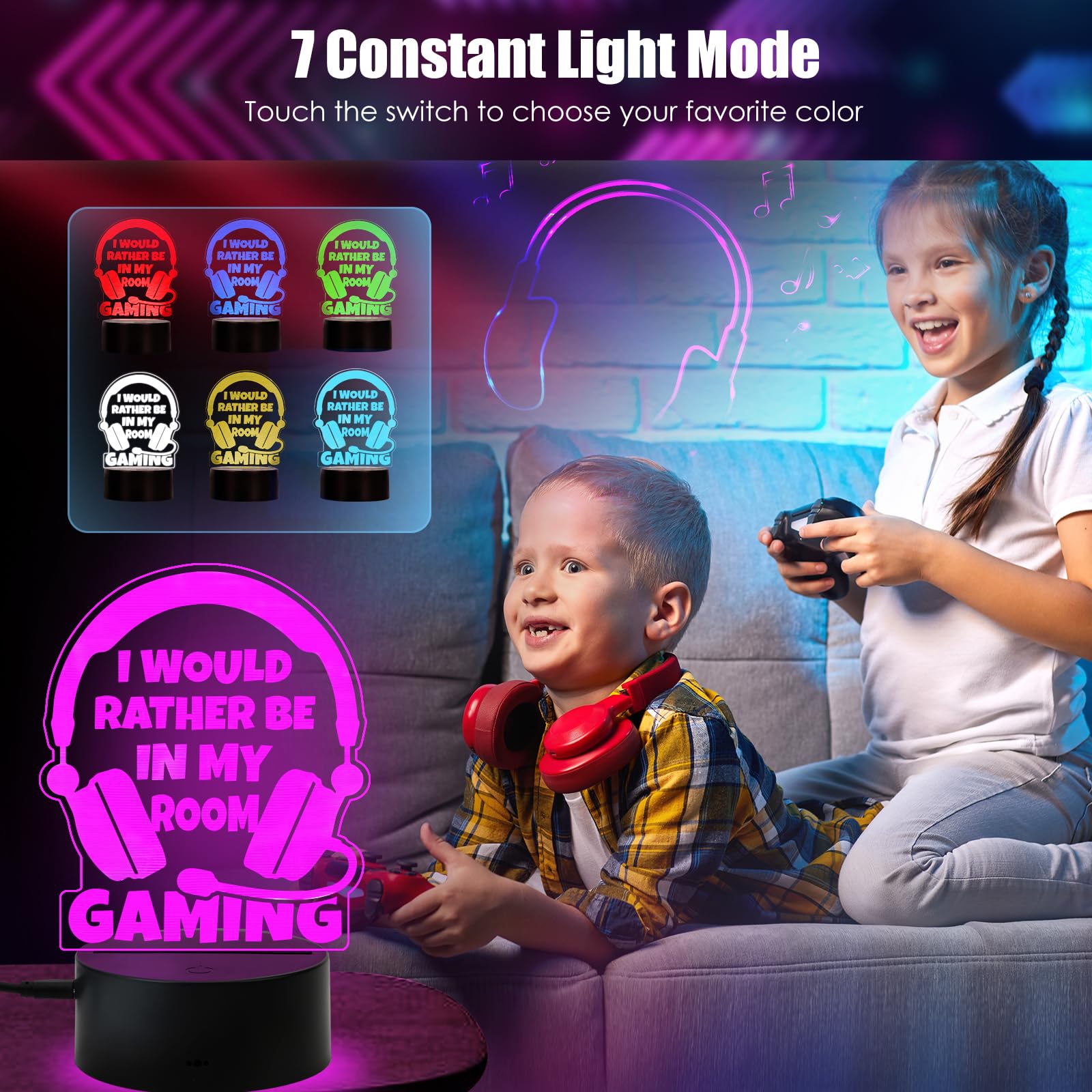 Gamer Gifts For Teenage Boy Girls Easter Basket Stuffer, Boyfriend Birthday Gift Cool Christmas Gift For Men Dad Son Daughter 20
