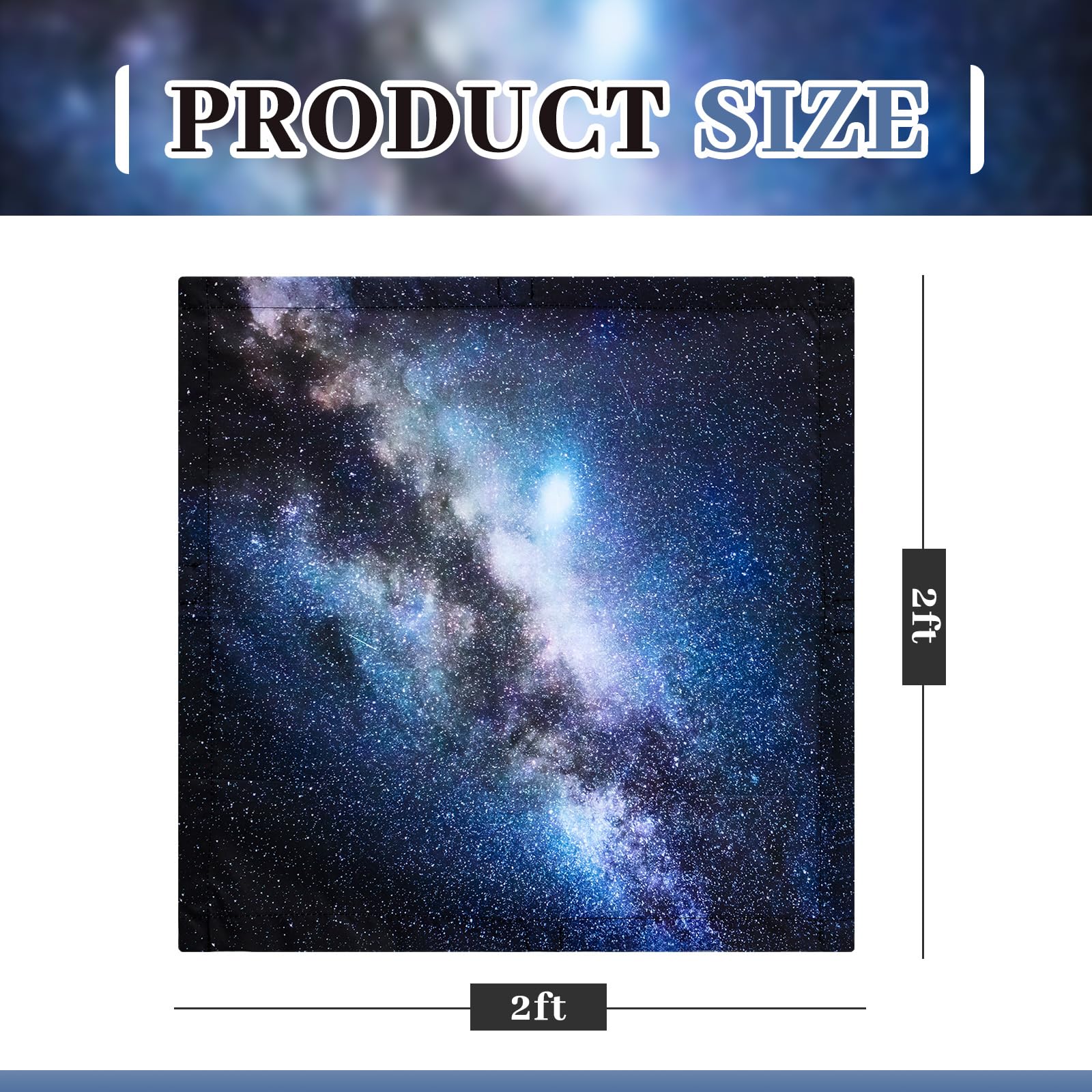 VIHOSE Fluorescent Light Covers for Ceiling Lights, 2x2 Feet, Milky Way, Reduces Glare and Flicker, Model ANB-VIHOSE-17444