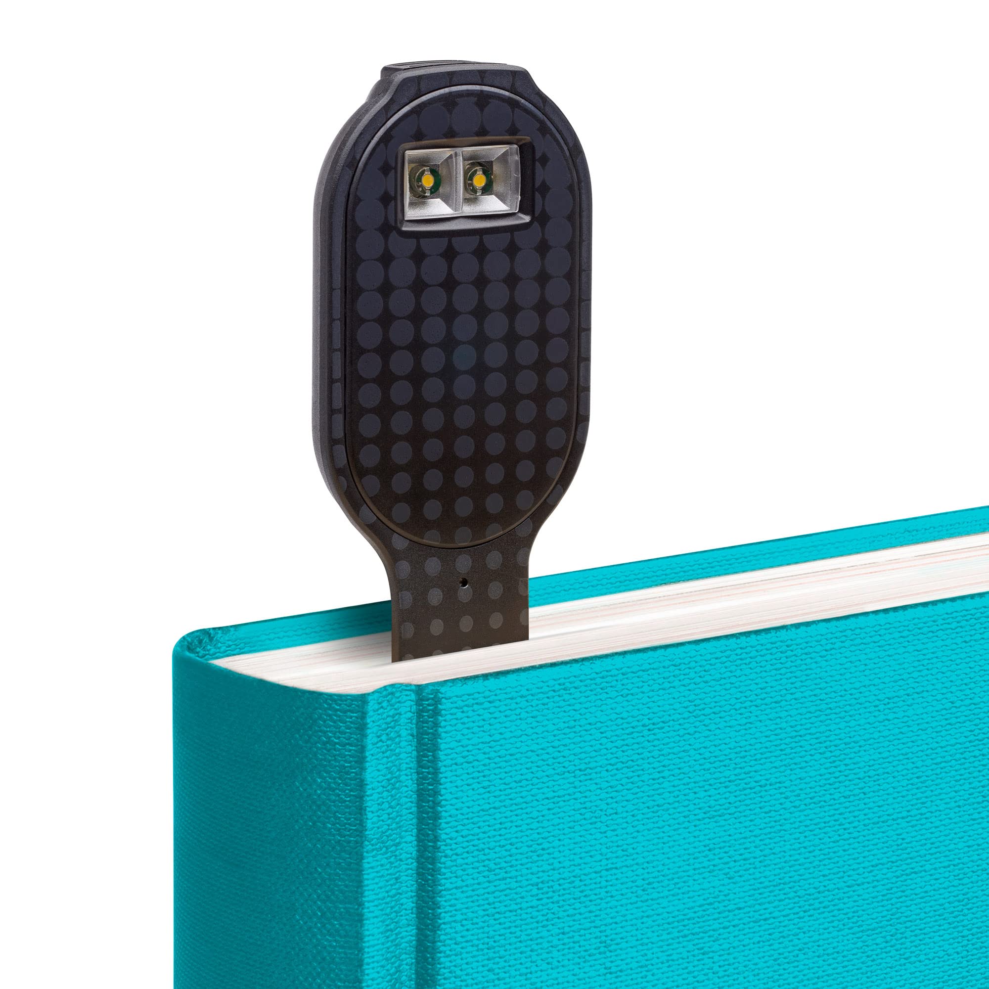 Gifts for Readers & Writers Flexilight Reading Light | LED Clip On Bookmark Lamp | Rechargeable, Black