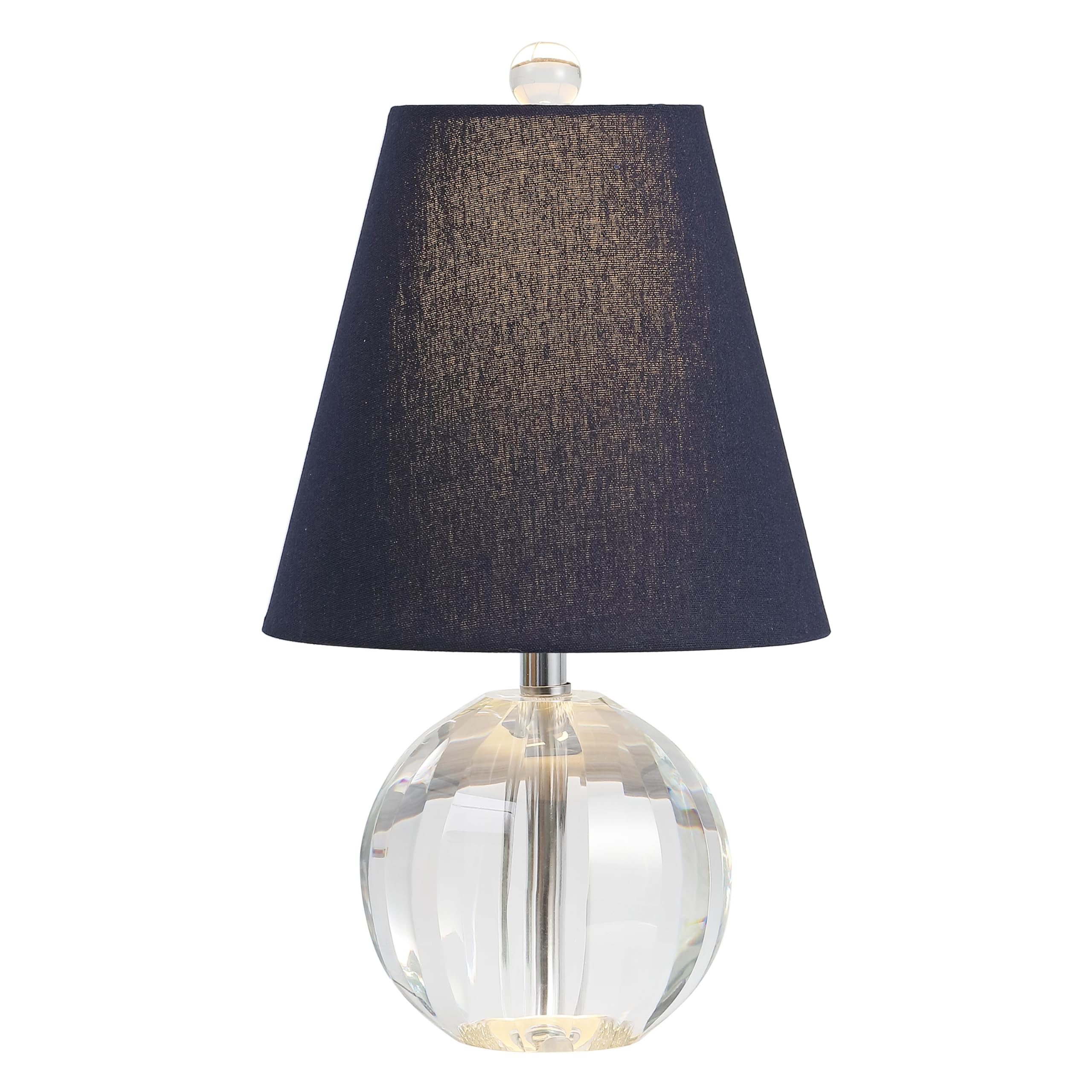 Jonathan Y Jyl2079D Goddard 16'' Crystal Ball/Metal Led Table Lamp For Bedroom, Living Room, Office, College, Book Case, Nightst
