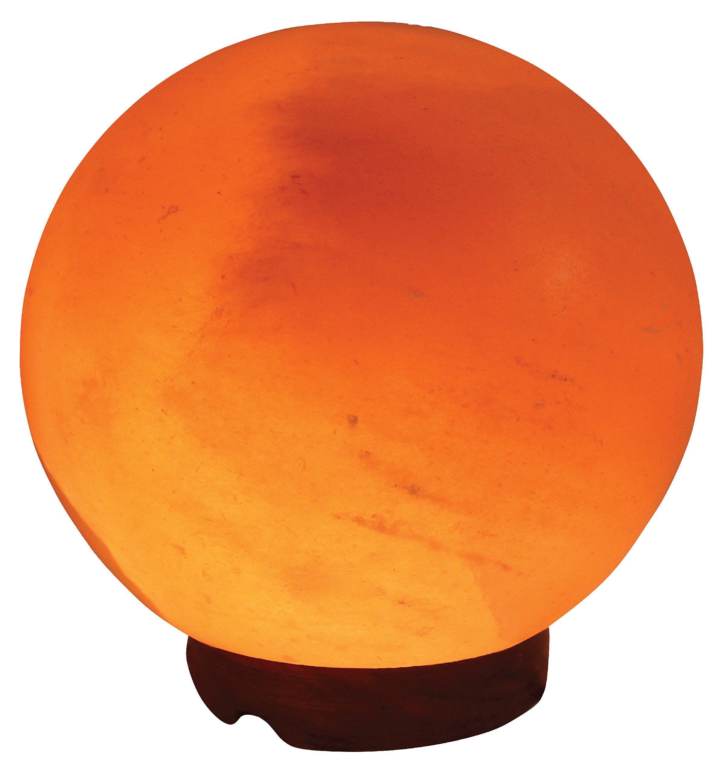 Indusclassic LG-03 Globe Himalayan Pink Crystal Rock Salt Lamp 6~8 lbs with Dimmer Control Switch, Quality Gift Packaging