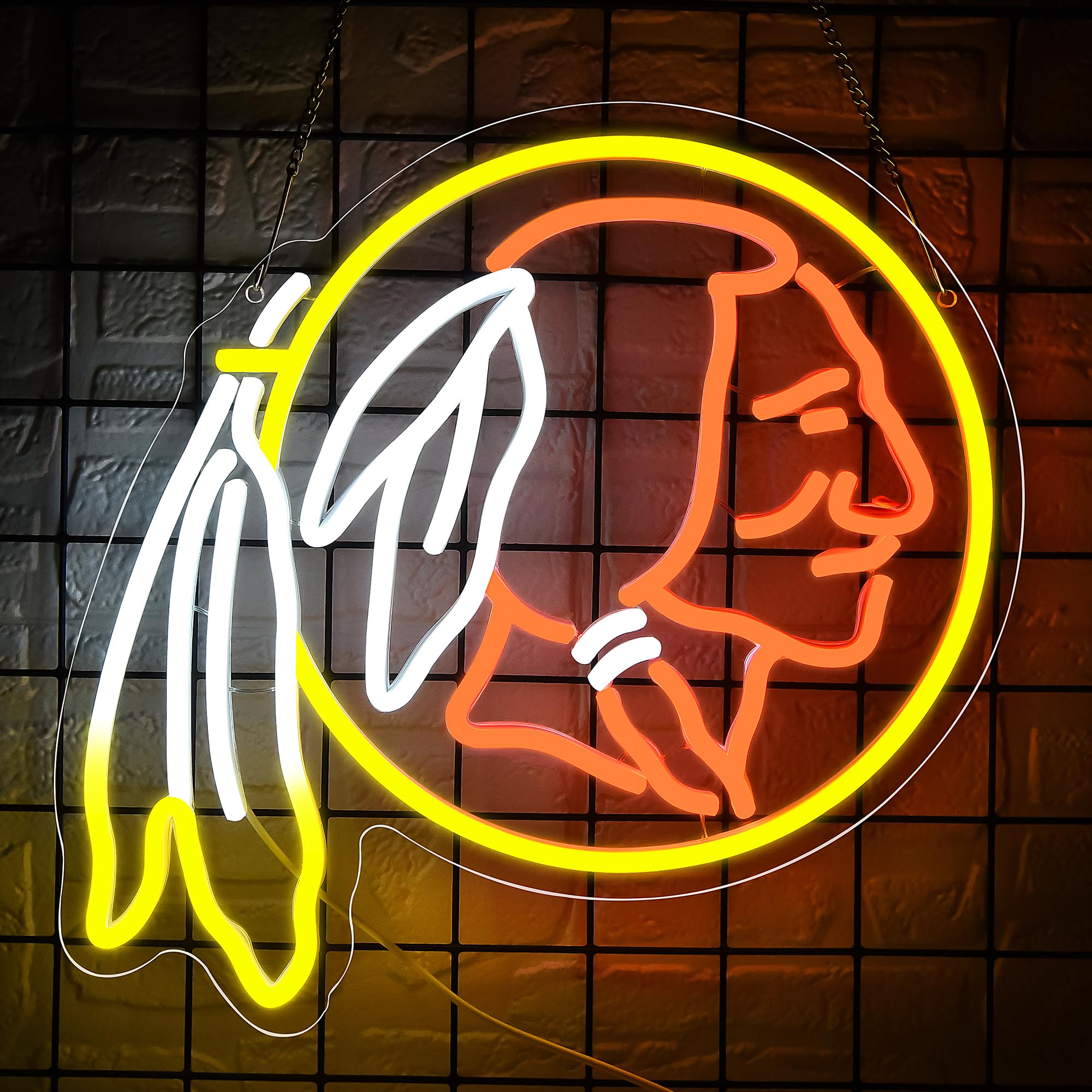 Football Neon Sign for Wall Decor Rugby Team Neon Light Football Fans Neon Sign for Man Cave Dormitory Bar Club Birthday Gifts f