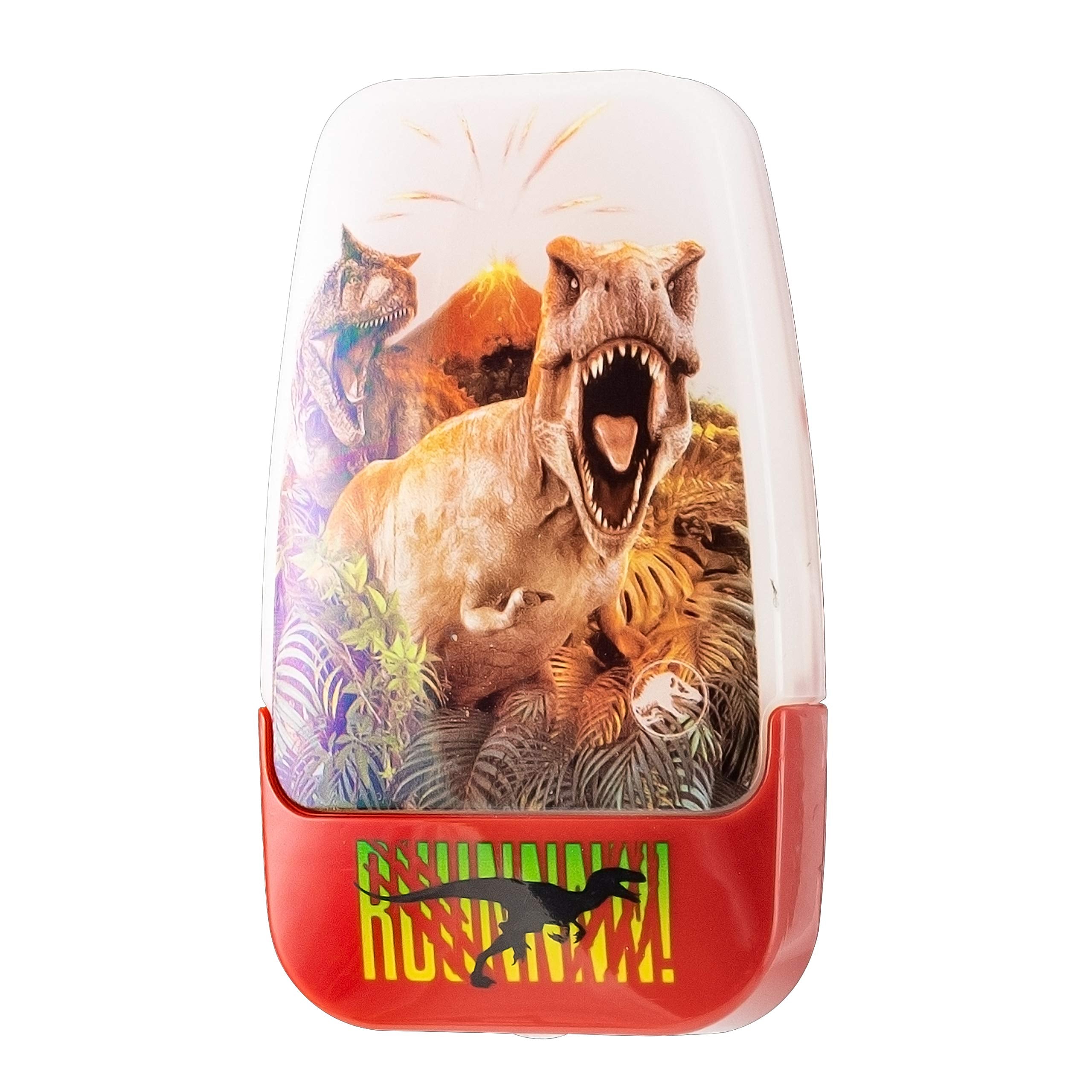 Jurassic World Dominion Led Night Light, Dusk To Dawn, T-Rex & Velociraptor, 1-Pack