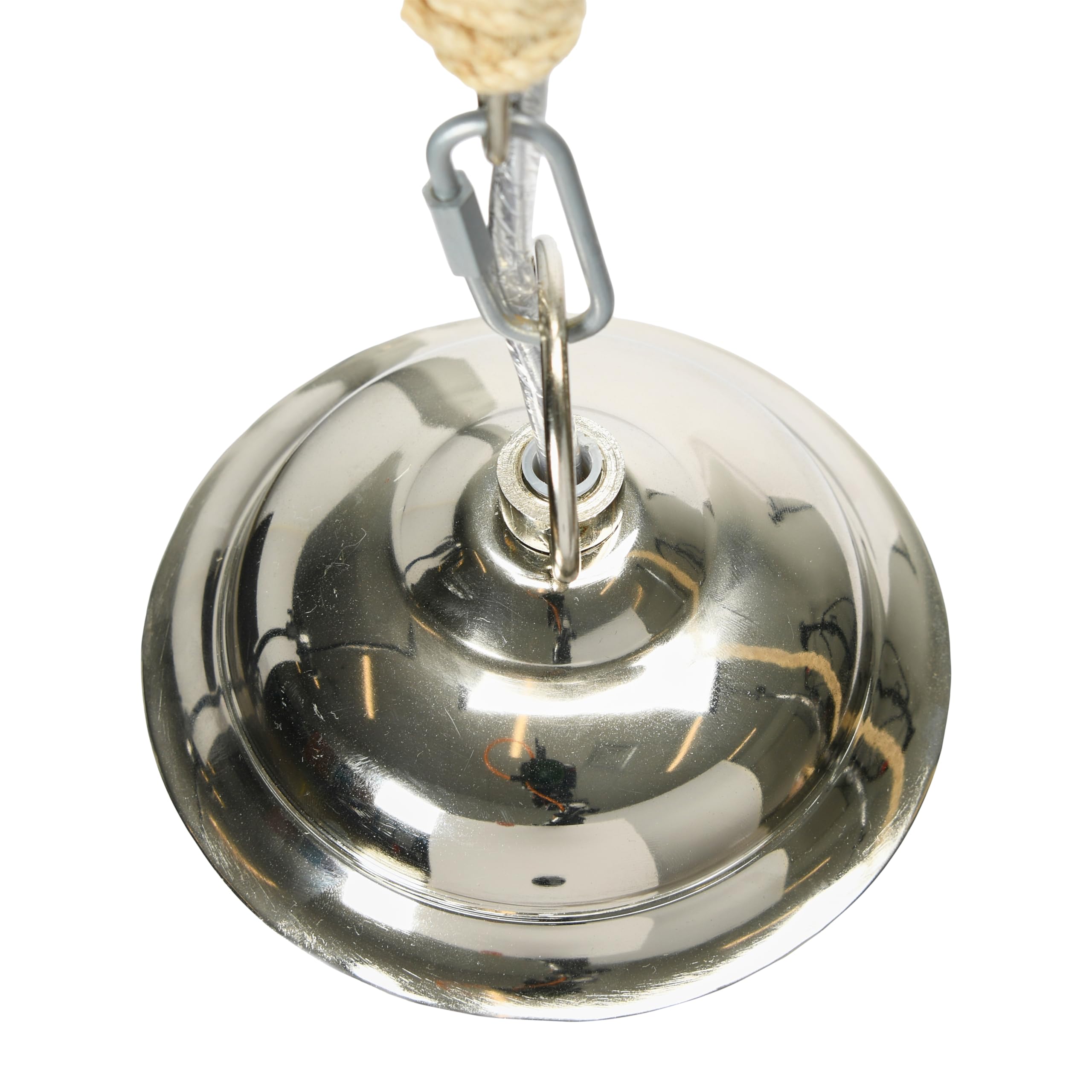 Creative Co-Op Glass & Mango Wood Ceiling Pendant Light