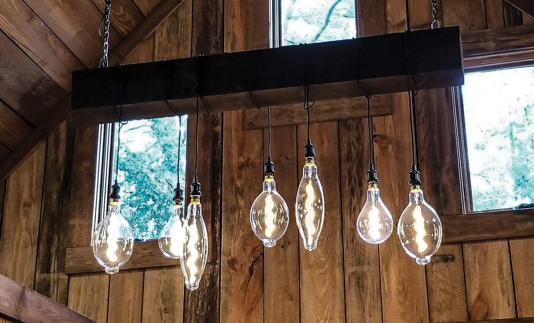 Satco S22431 Medium Bulb In Light Finish, 16.50 Inches, Clear