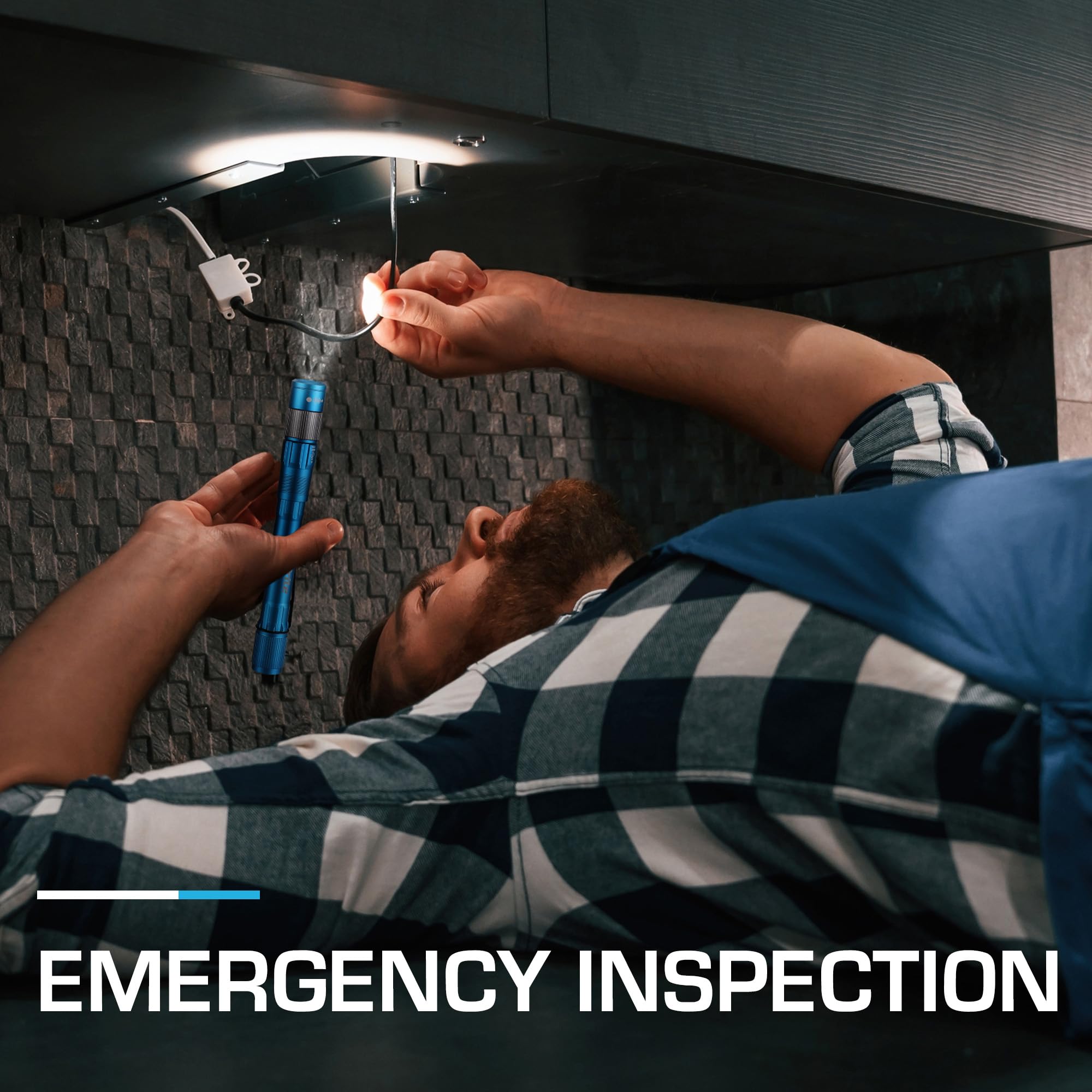 Everbrite Pen Light, Rechargeable Pen Flashlights, 300 Lumens Zoomable Led Small Flashlight With Clip, Memory Function, Usb-C Ca