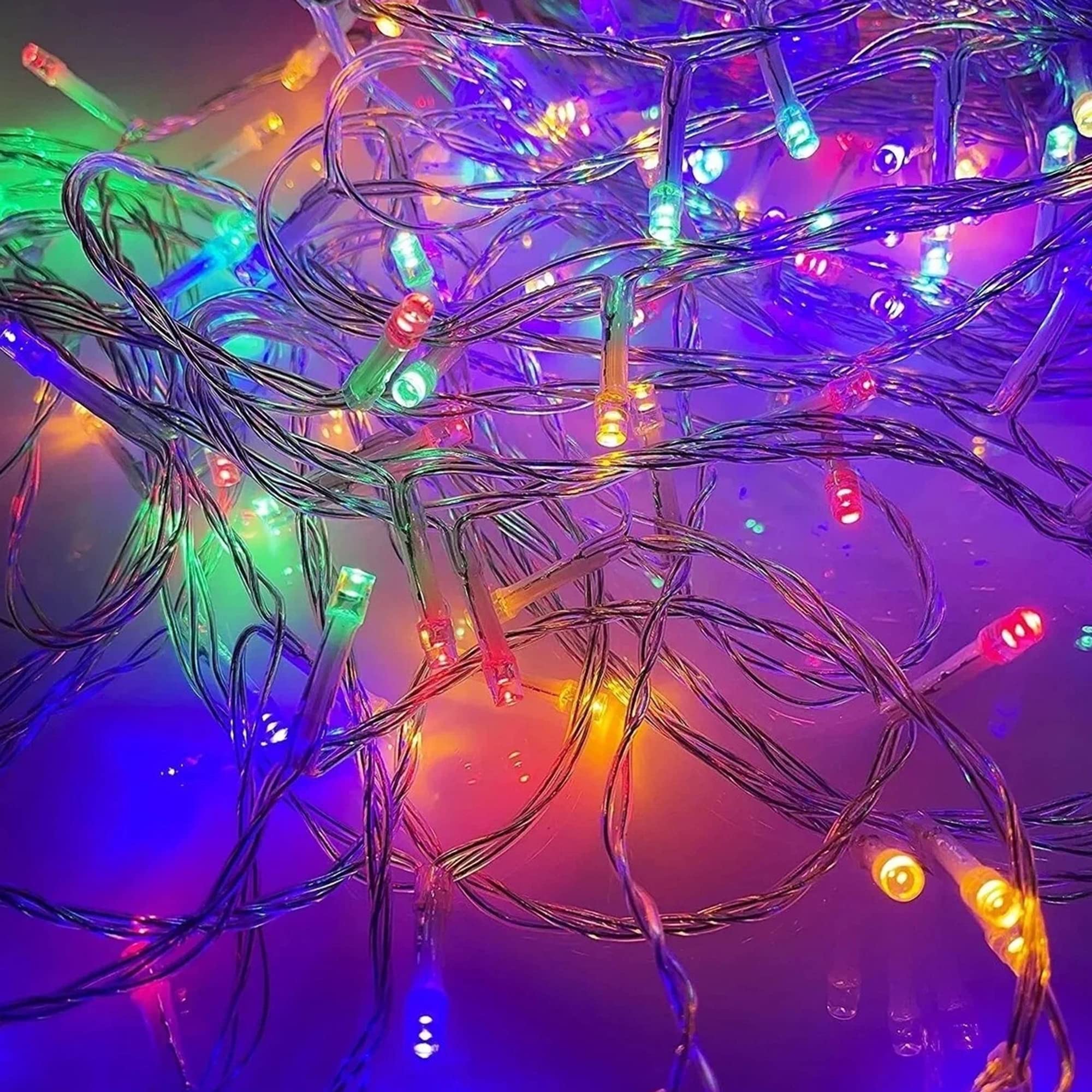 kemooie 500 LED Orange Halloween Lights, 164FT, Waterproof, 8 Lighting Modes, Model HB-500COI