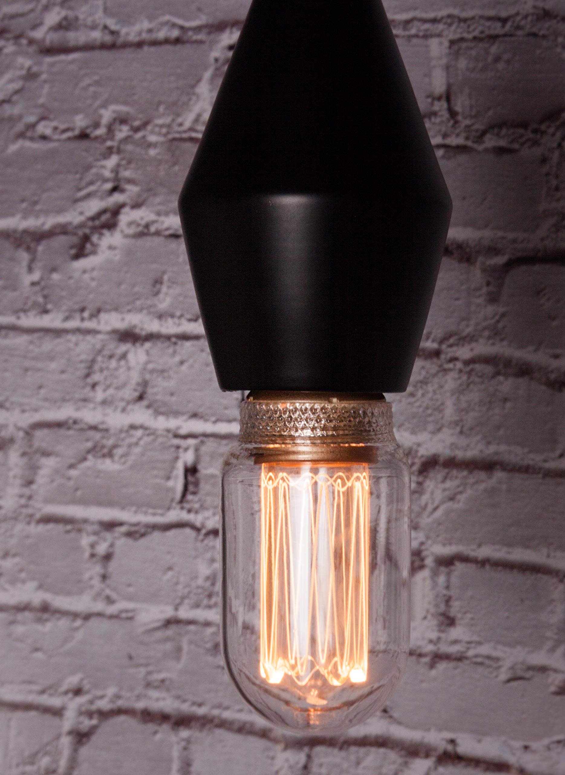 Harwez Decorative Light Bulb, Vintage Edison Small Bulb, Dimmable Led Short Tubular Bulb, 3.5W Low Lumen Eye-Caring Soft Dim Lig