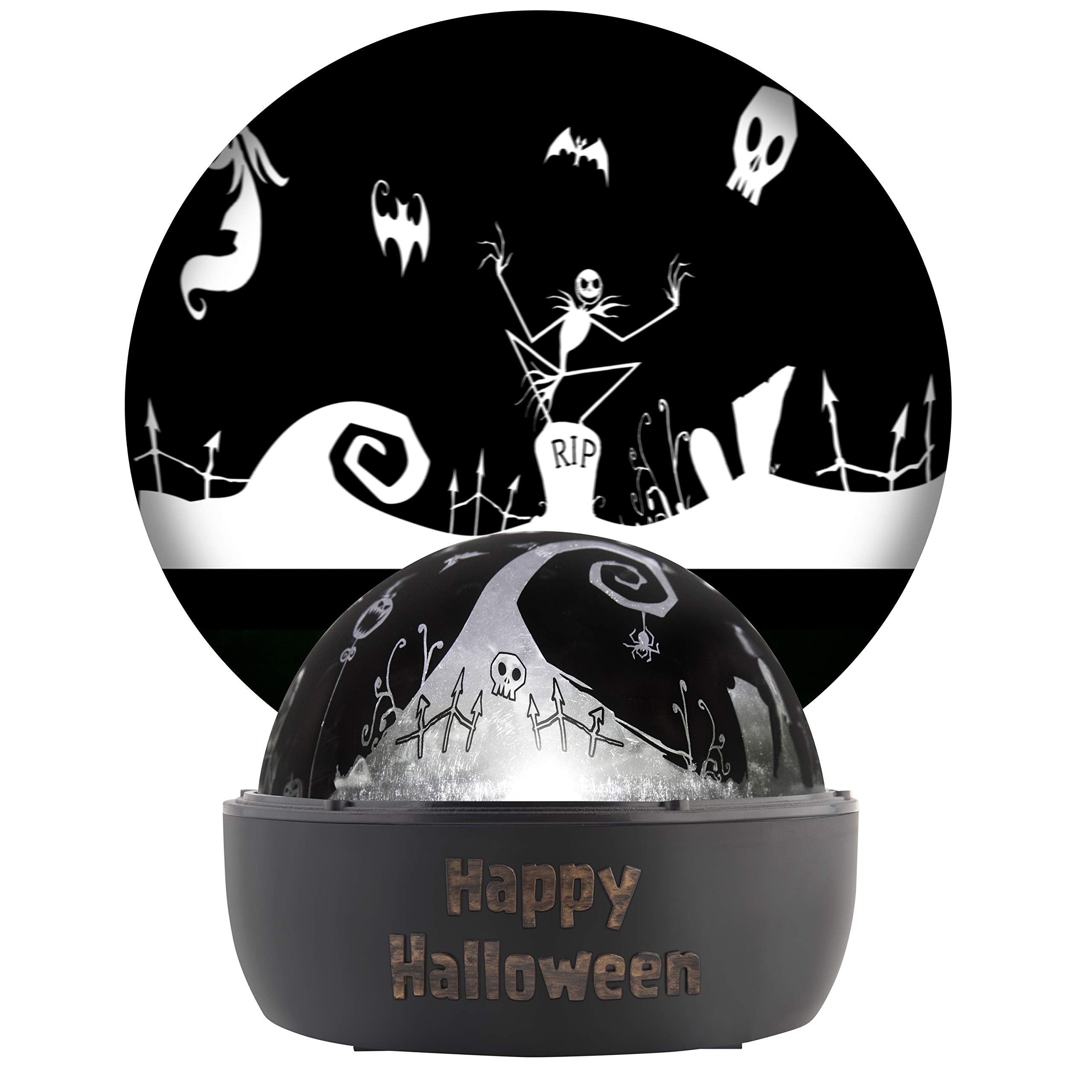 Gemmy Halloween Lightshow Projection - Tabletop ShadowLights, Jack Skellington, Model 223959, Plastic Material