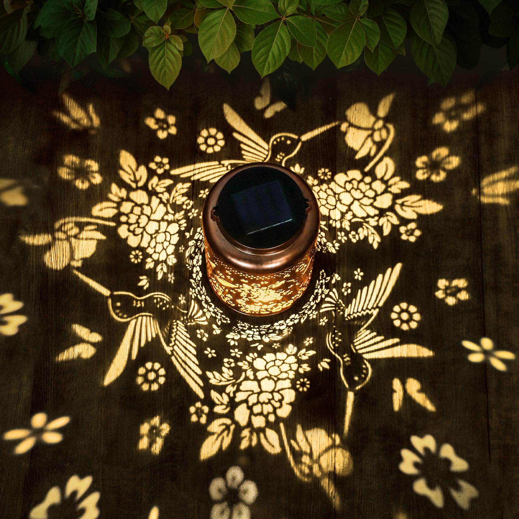 Christmas Gifts For Women  2 Pack Hummingbird Solar Lanterns Outdoor Waterproof Solar Lanterns Decorative Hummingbird Gifts  Hanging Lantern Outdoor For Patio Porch Garden Decor