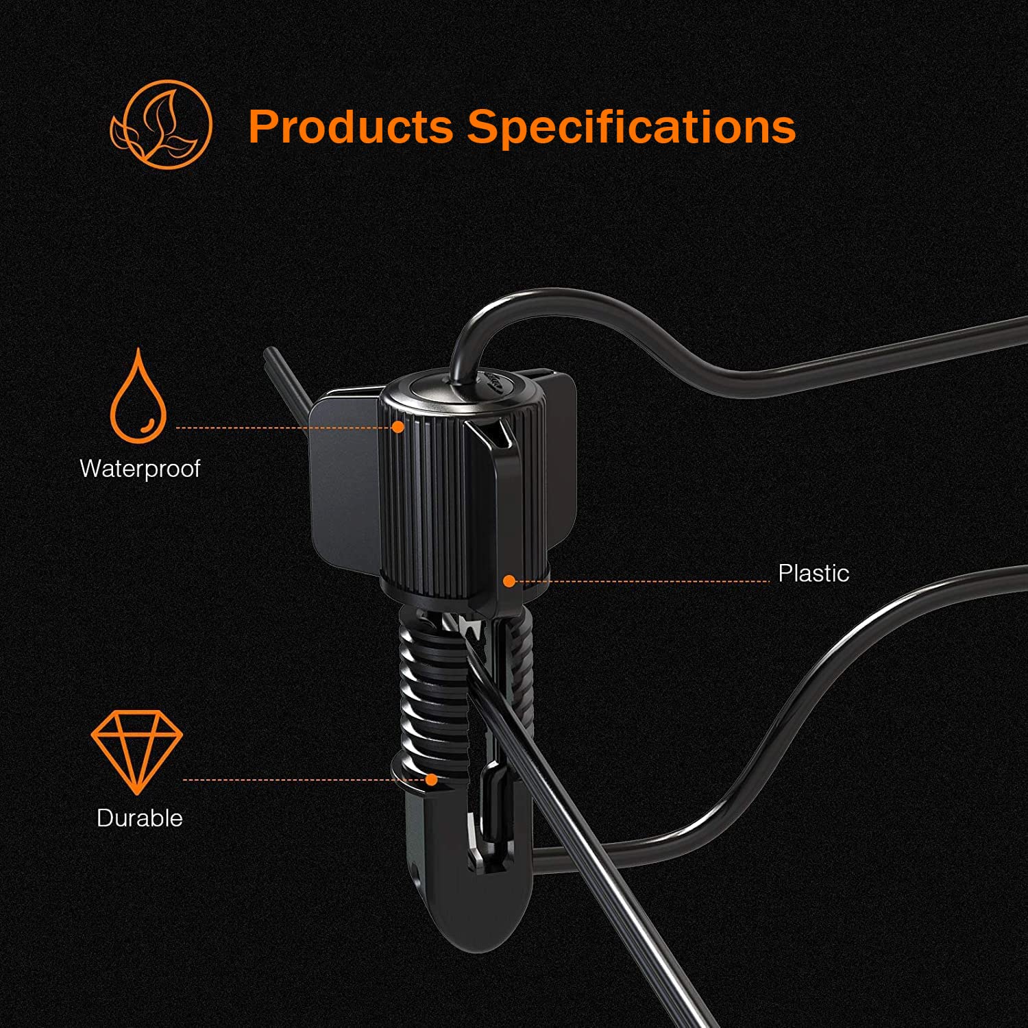Malibu Low Voltage Fast Lock Connectors Landscape Cable Electrical Wire Twist Connectors Of 2 Set Wide Application For Outdoor Landscape Lighting 8101-4802-02
