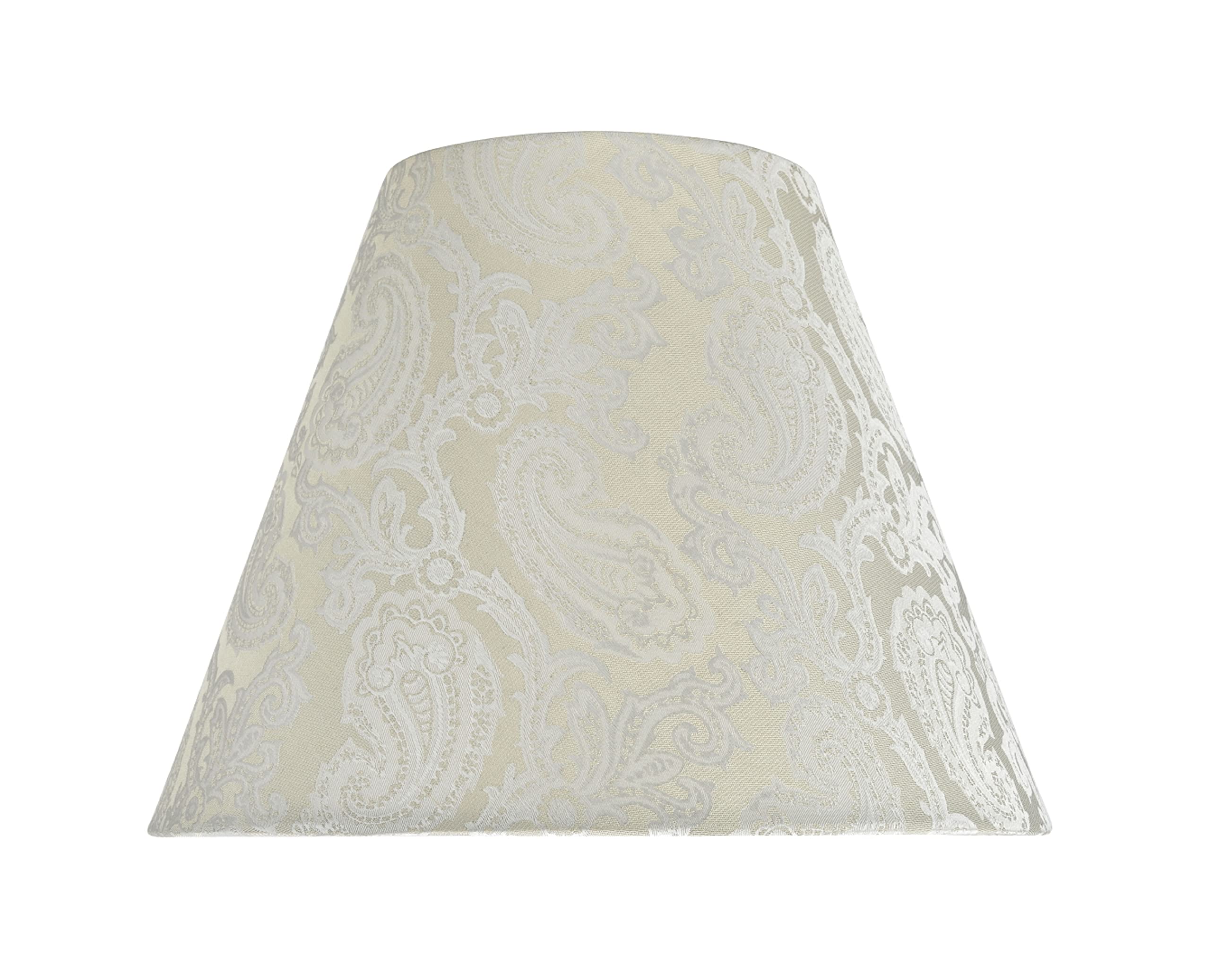 Aspen Creative 32011 Transitional Hardback Empire Shape Spider Construction Lamp Shade in Taupe, 14&quot; wide (7&quot; x 14&quot; x 11&quot;)