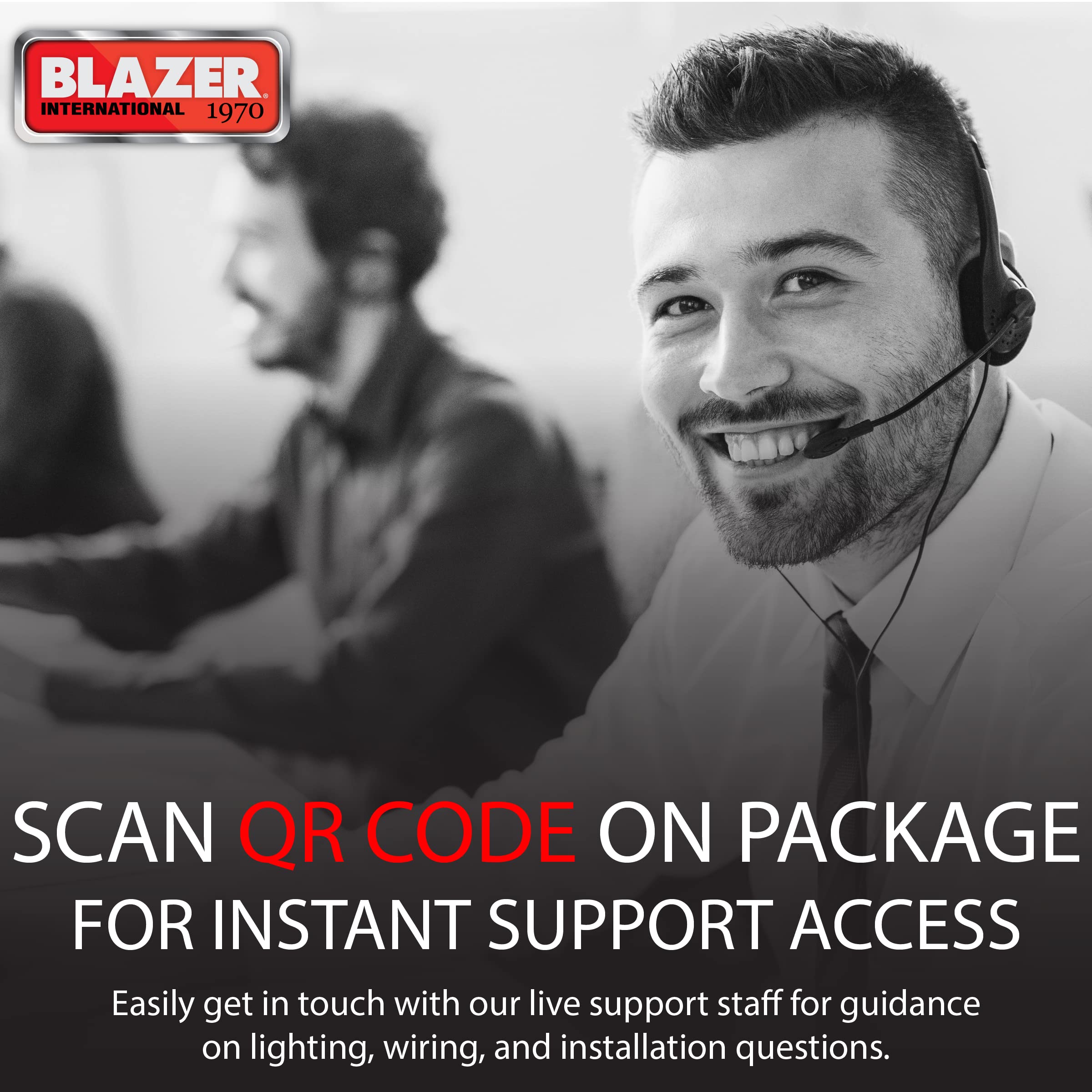 Blazer International C8025 Black Back-Up Alarm - Pack of 1, Reliable Safety Alert for Vehicles