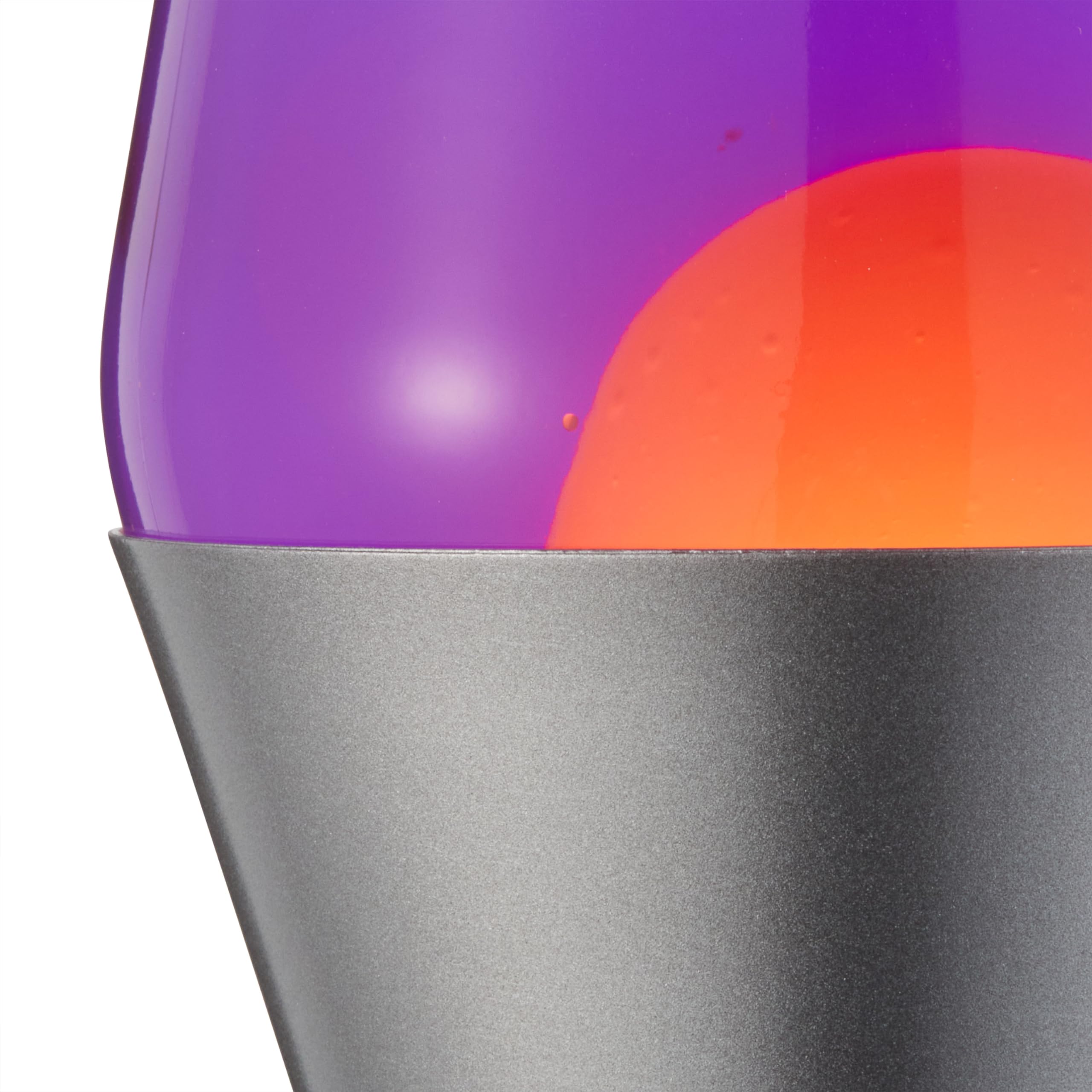 Lava® Lamp - Original Motion Light - 14.5" Glass - Purple Sunset - Yellow Wax - Model 26350400US