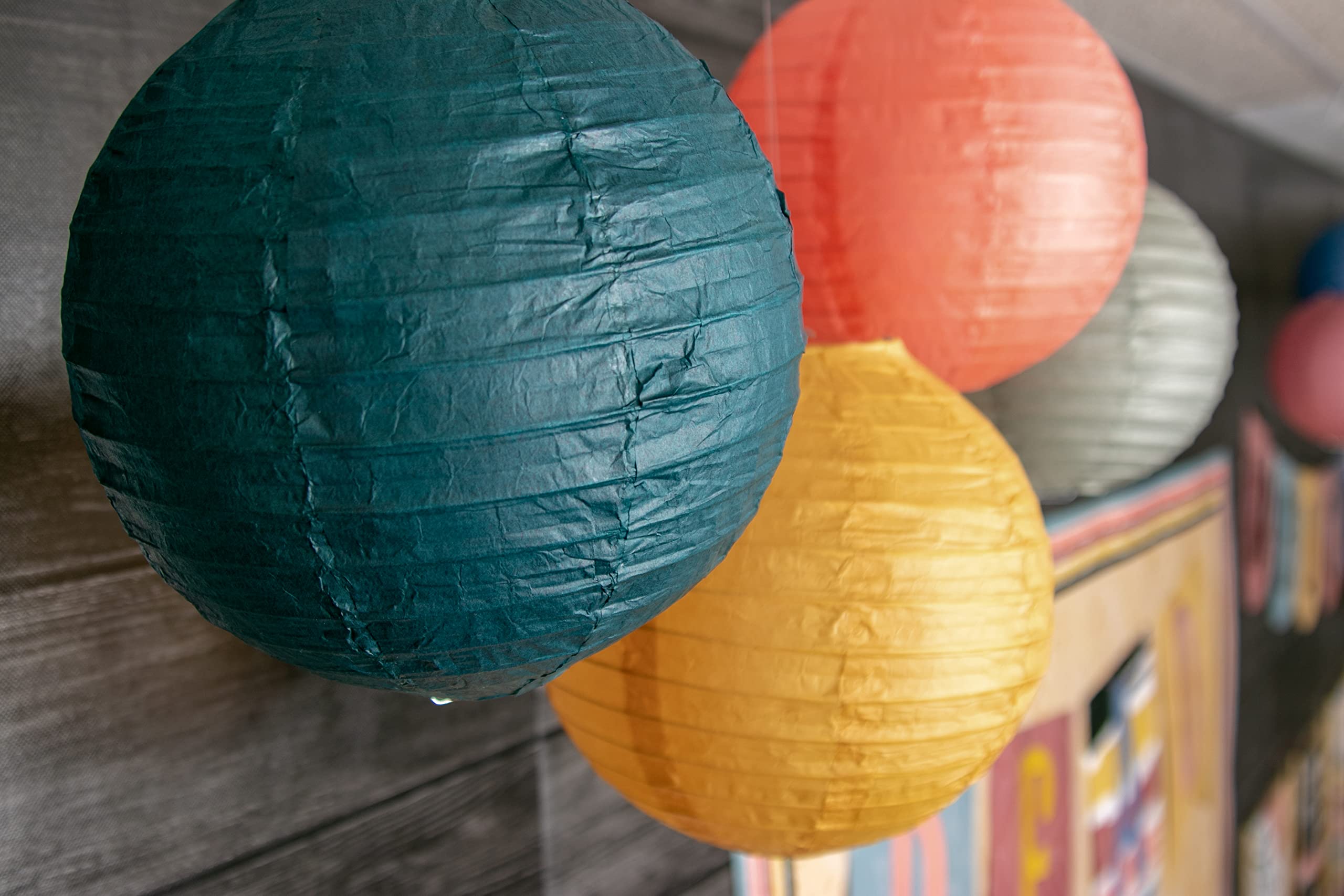 Teacher Created Resources Wonderfully Wild 8" Hanging Paper Lanterns