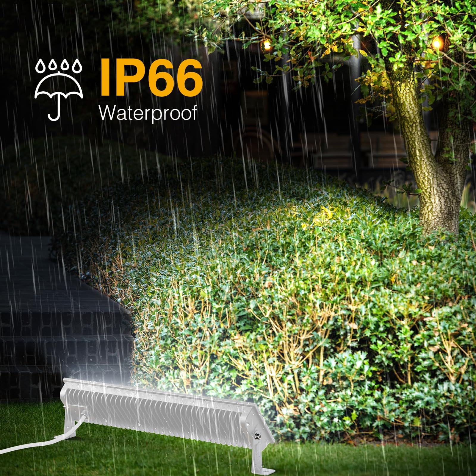 Onforu 90W LED Shop Lights, 10000lm Ultra Bright 6500K Daylight White, IP66 Waterproof, 2-Pack for Garage & Workshop