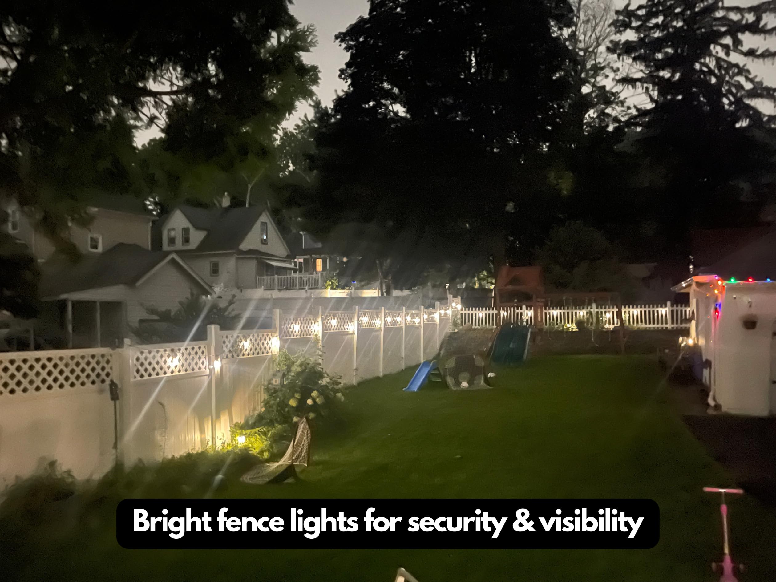 Brightech Ambience Pro Solar String Lights - 27 FT, Black, Waterproof, Shatterproof LED, Model NM-8JS5-61Q8
