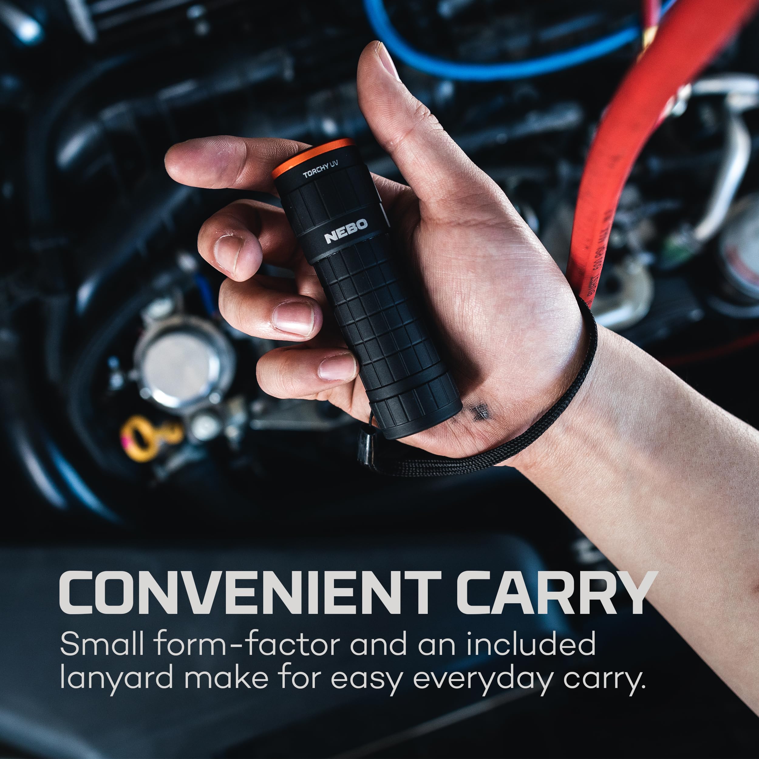 NEBO Torchy UV and Black Light, Dual UVA Technology for Detection, Inspection, and Authentication