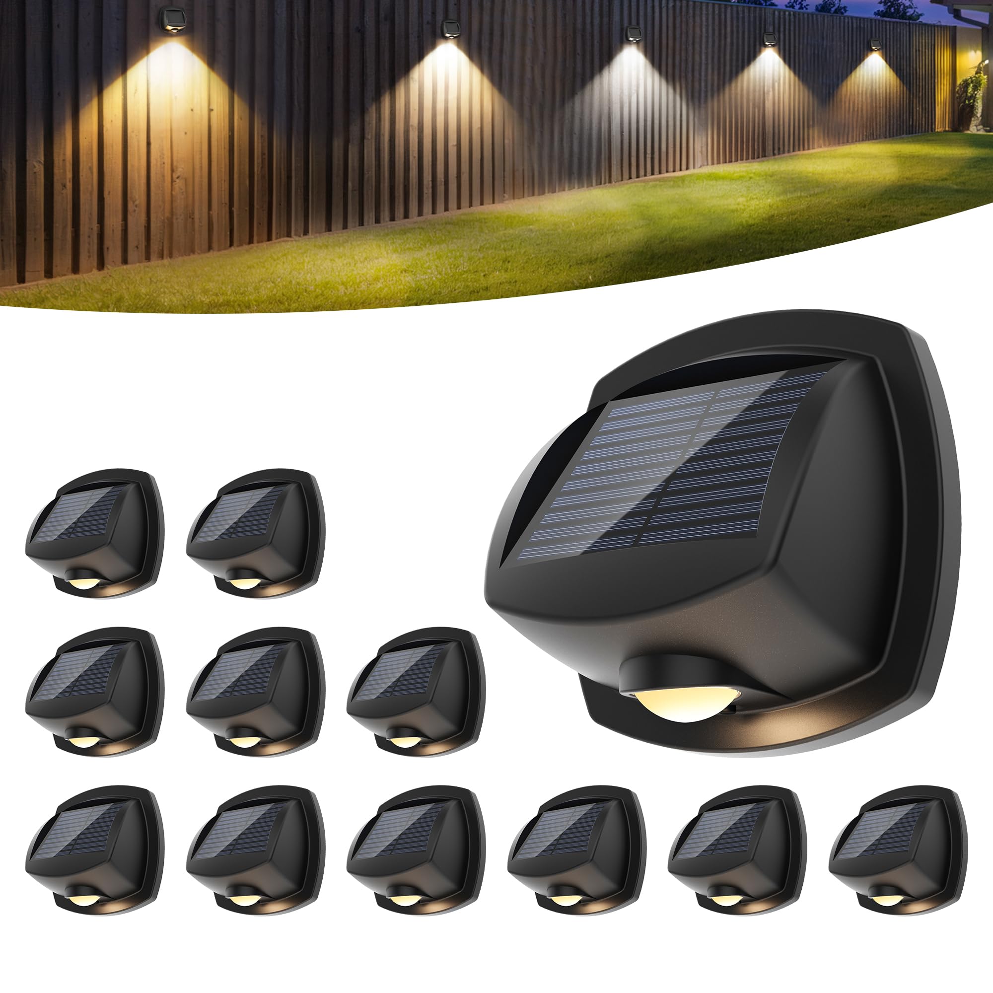 Solpex Solar Lights Outdoor Waterproof Ip65 Solar Stair Lights Outdoor ...