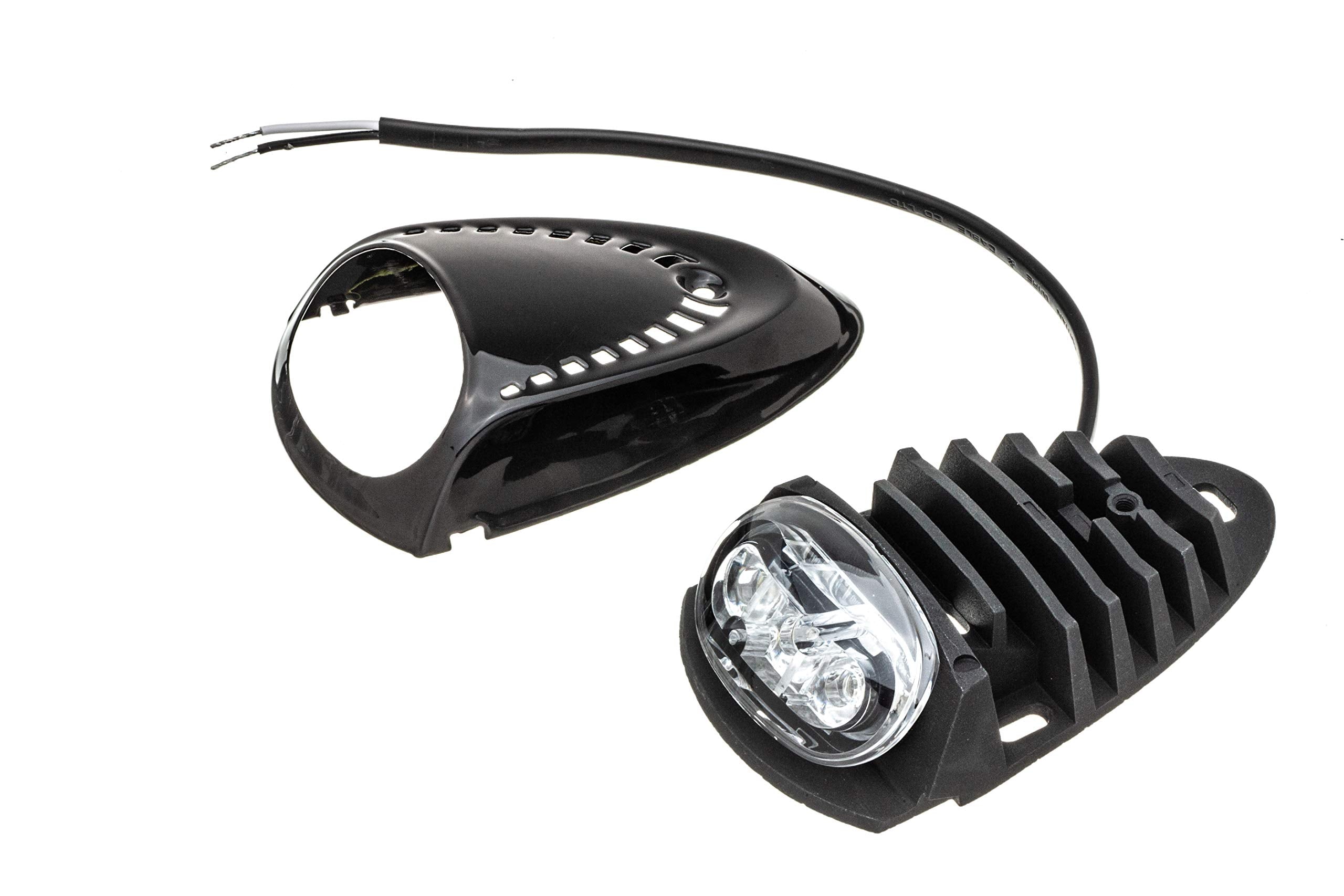 Attwood LED Boat Docking Light Set of 2, Black Finish, Model 6523BK7, One Size