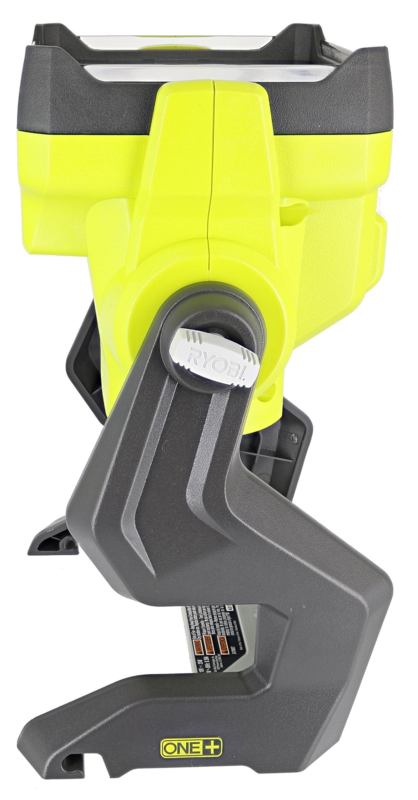 RYOBI P721 LED Work Light - 1,800 Lumen, Hybrid AC/Li-Ion, Metal, Green/Grey, Flat Standing, Mounting Options, Battery Not Included