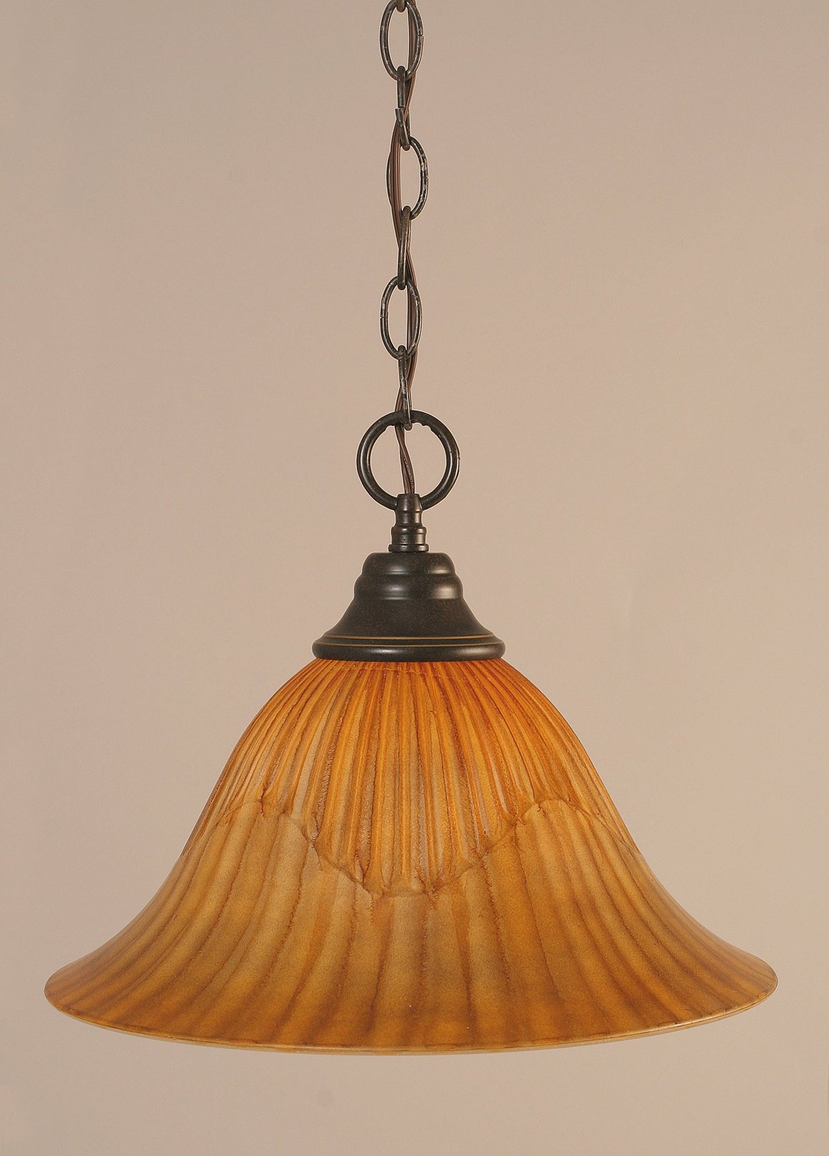 Toltec Lighting 1 Light Pendant In Dark Granite (10-Dg-58319)