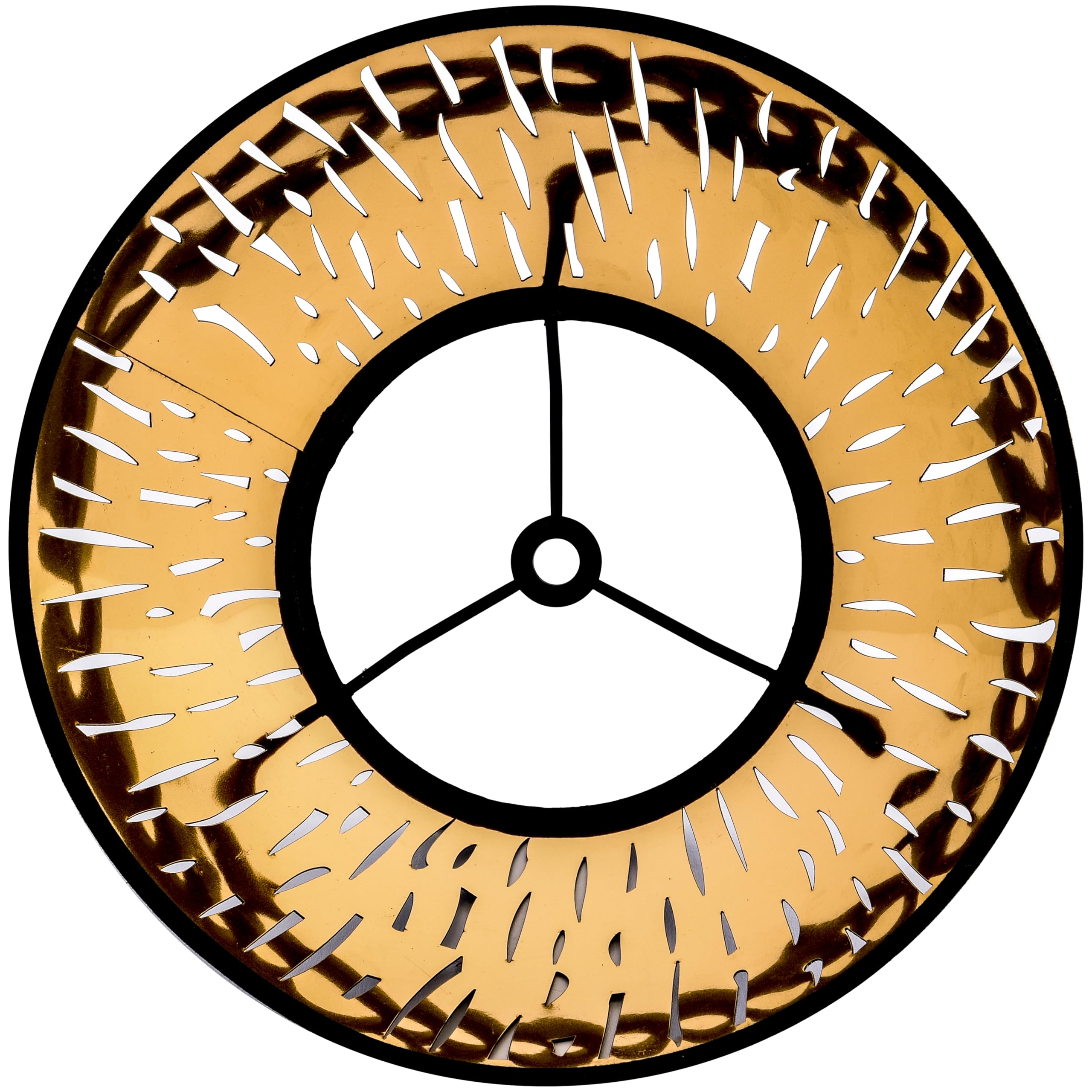 Go&So Set Of 2 Small Black Drum Lamp Shades, 5'' Top X 9'' Bottom X 6.4'' High (Spider), Laser Etching Fabric Lamp Shades For Ta