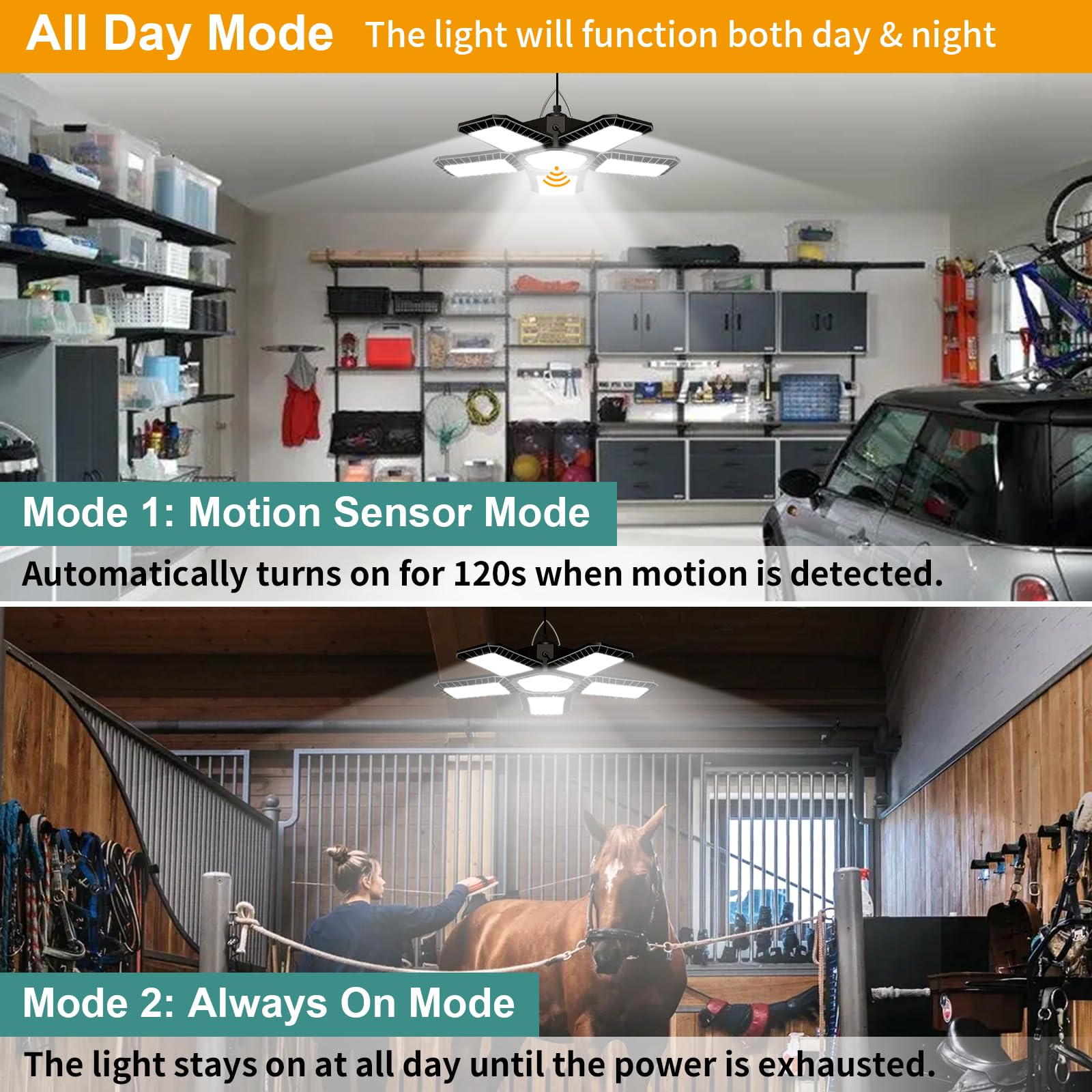 AEQ Solar Shed Light - 267 LED with Motion Sensor, Remote Control, Waterproof - Black-5, Model AE005 for Outdoor/Indoor Use