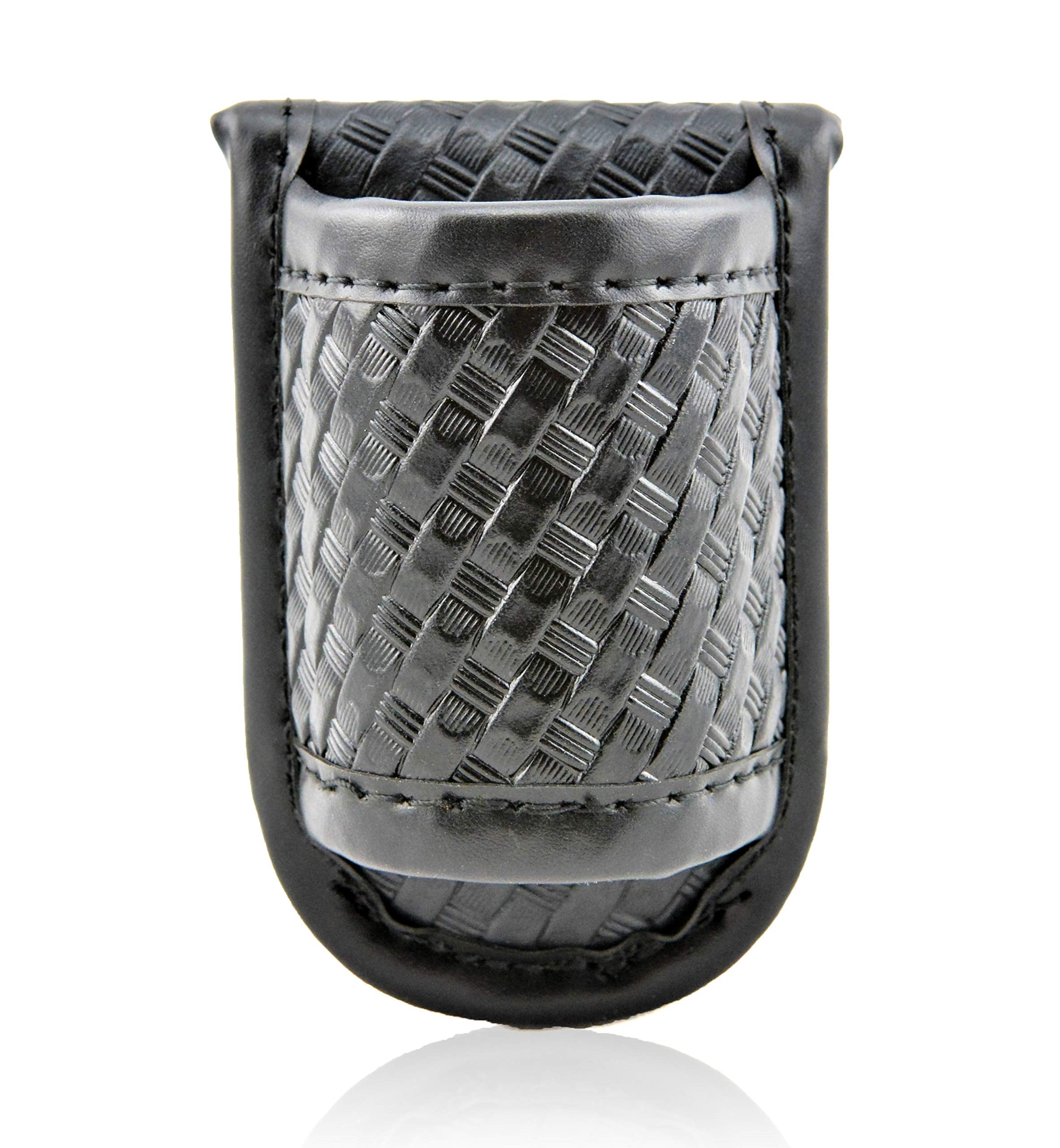 Tech118 Flashlight Holder -Duty Belt Basketweave Flashlight