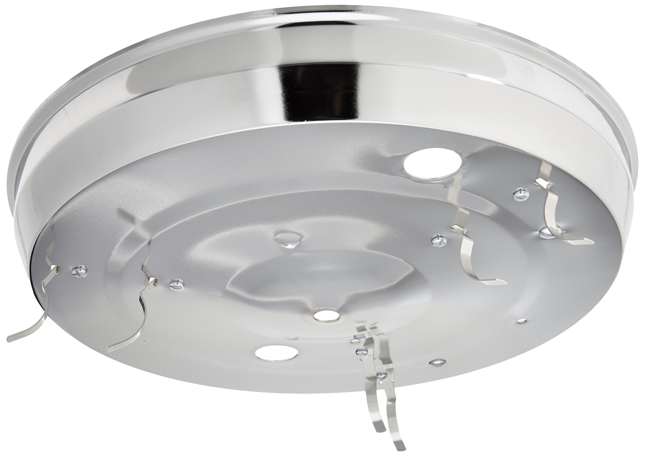 Sunlite 54CR Ceiling Fixture, 2-Light, 12-Inch, Chrome Finish, Metal