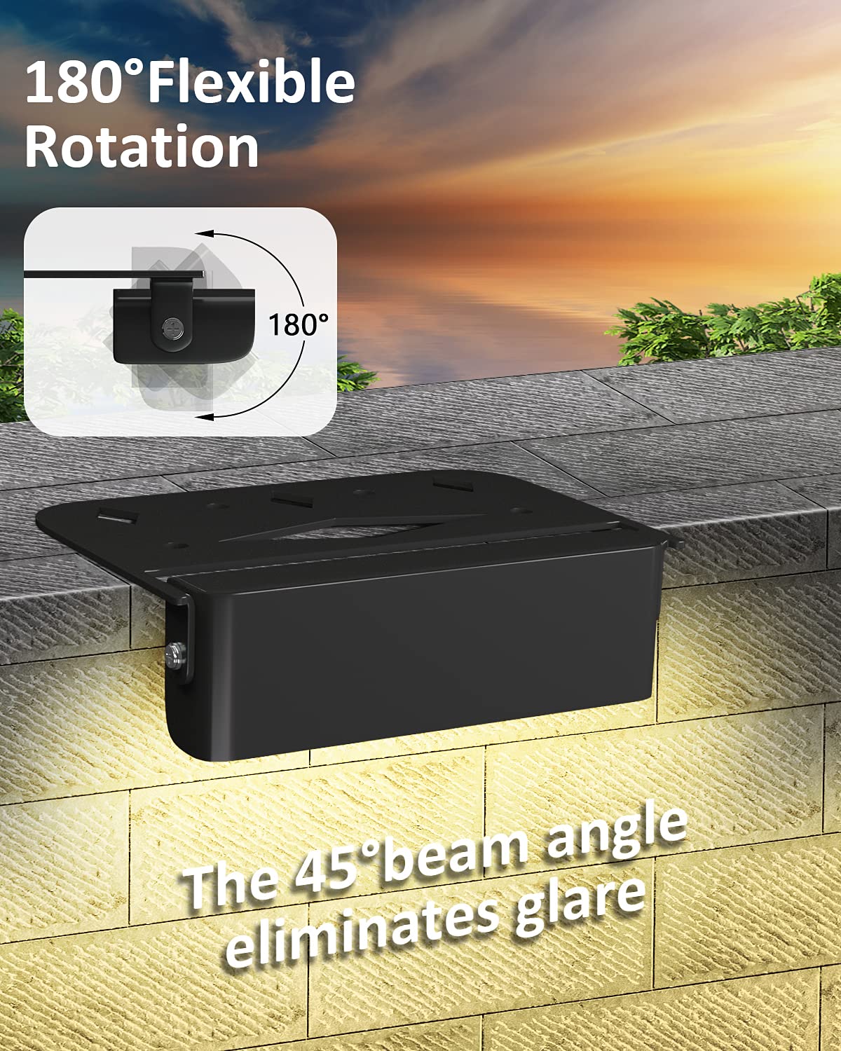 10 Pack 4 Inch Led Hardscape Lighting, Retaining Wall Lights Ip65 Waterproof Paver Lights, 12V Ac/Dc Low Voltage Outdoor Soft White 2700K Landscape Lighting, 50,000 Hours Lifespan