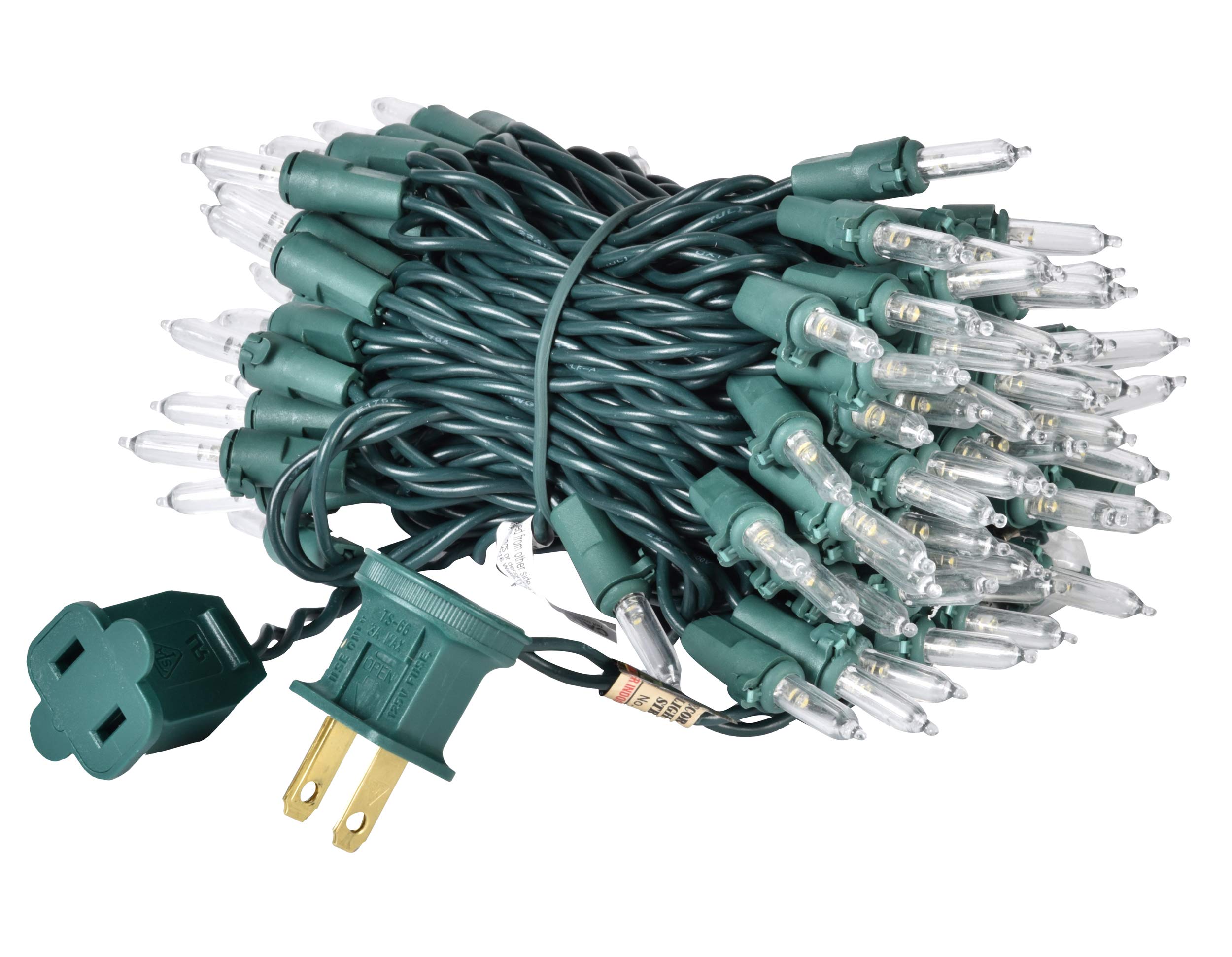 Holiday Essence - Christmas Led Lights 100 Warm White String Lights For Indoor And Outdoor Decorative Use, Holiday And Tree Deco