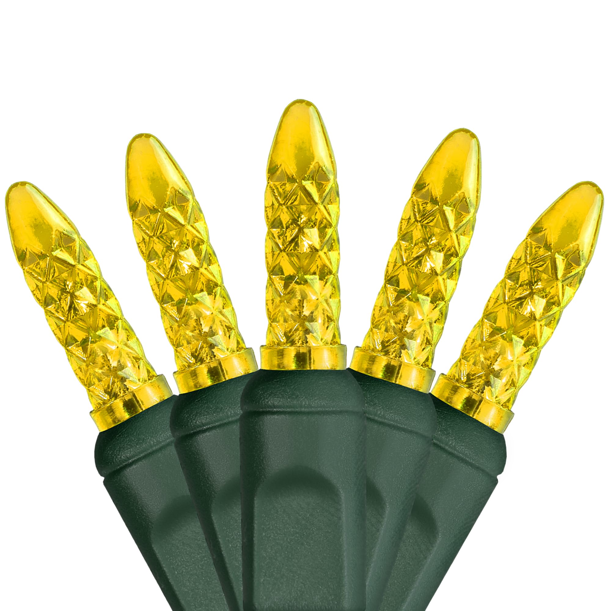 Wintergreen Lighting 70 M5 LED Gold Mini Lights, 24 Ft Gold Christmas Tree Lights LED String Lights for Bedroom Mini Lights Dorm Lights Christmas Lights LED Christmas String Lights