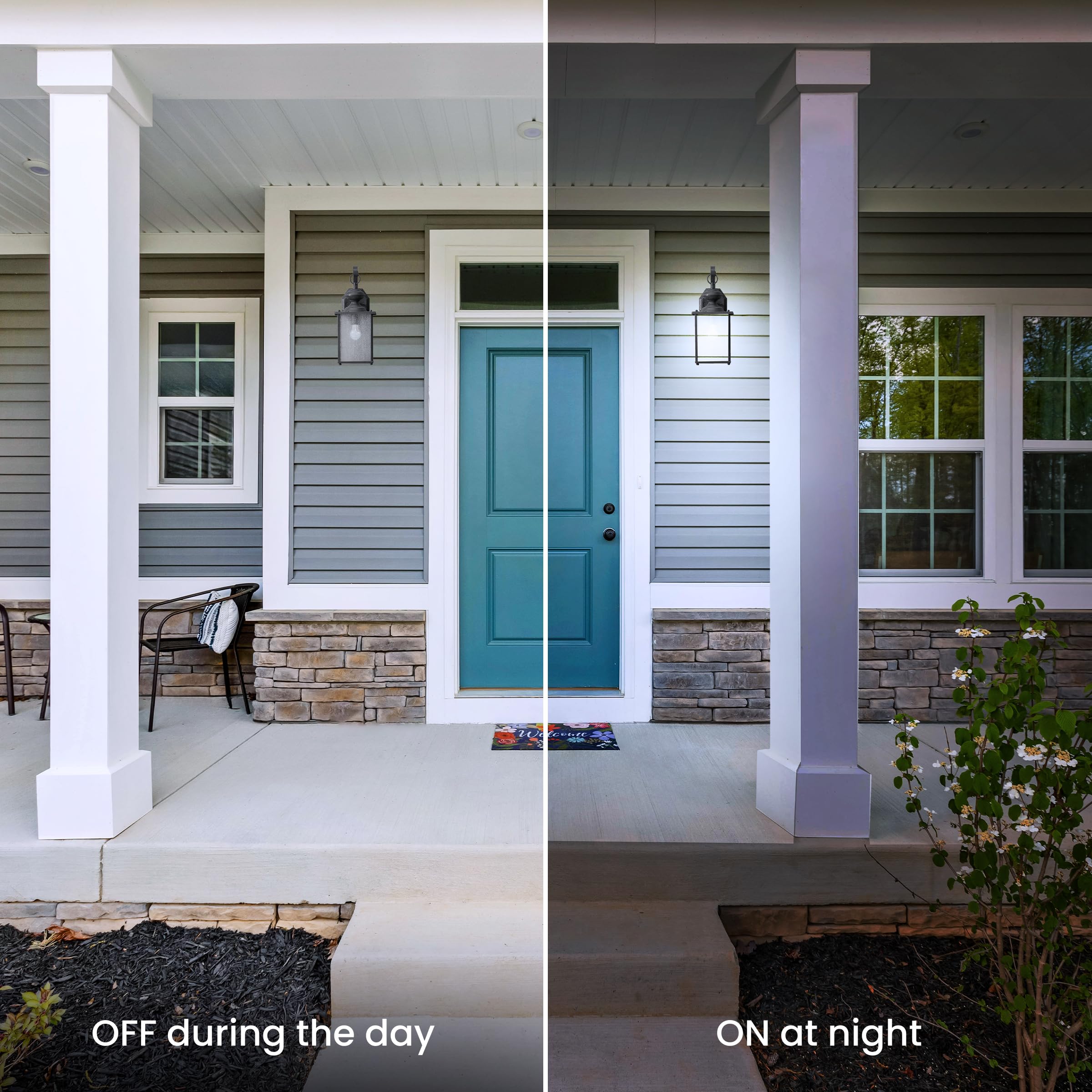 Feit Electric Led Dusk-To-Dawn Light Bulb, A21 100W Equivalent, 5Cct, Non-Dimmable, E26 Base, 90 Cri, 1500 Lumens, Standard Light Bulb With Switch On Bulb, 15-Year Lifetime, Om100/5Cctca/Dd/Ledi