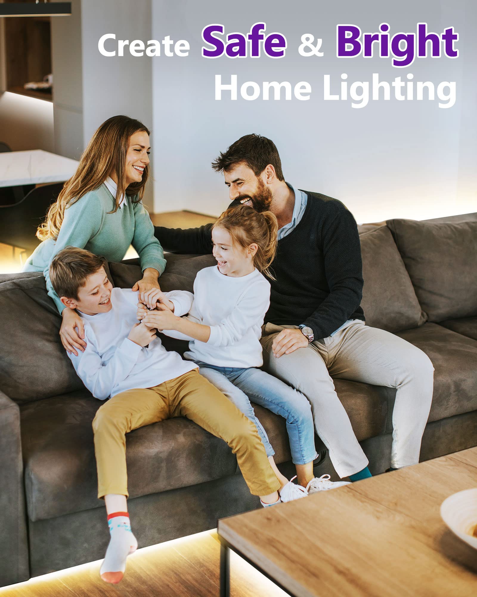 Hitlights Cob Led Strip Lights Neutral White 4000K, 32.8Ft Premium High Density 24V Tape Light, 5120Leds, 350+ Lm/Ft, Cri 90+, I