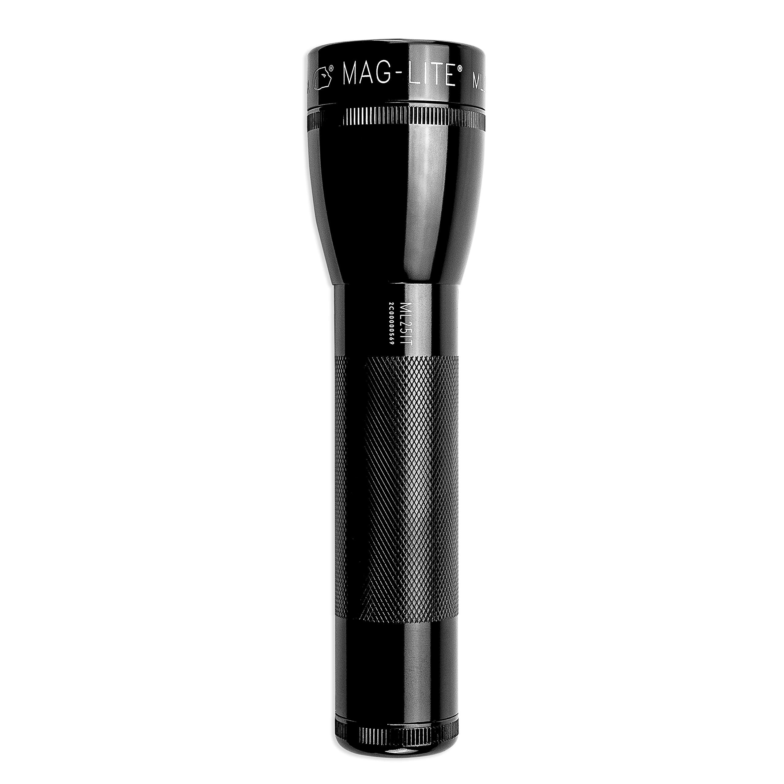 Maglite ML25IT Incandescent 2-Cell C Flashlight, Red