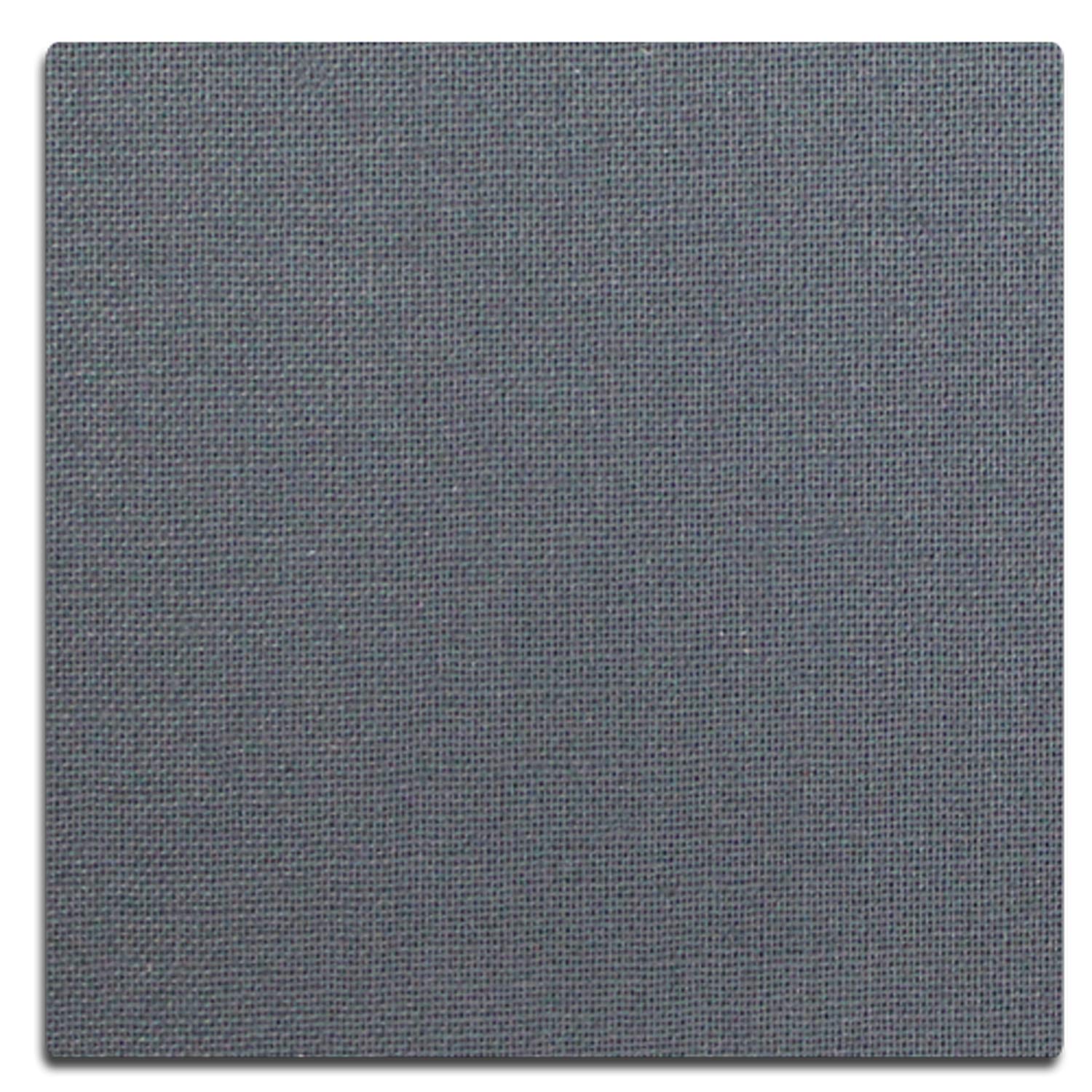 FenchelShades.com Cylinder Drum Lampshade Fabric 12in x 12in x 12in Graphite Model 12-12-12-W-P