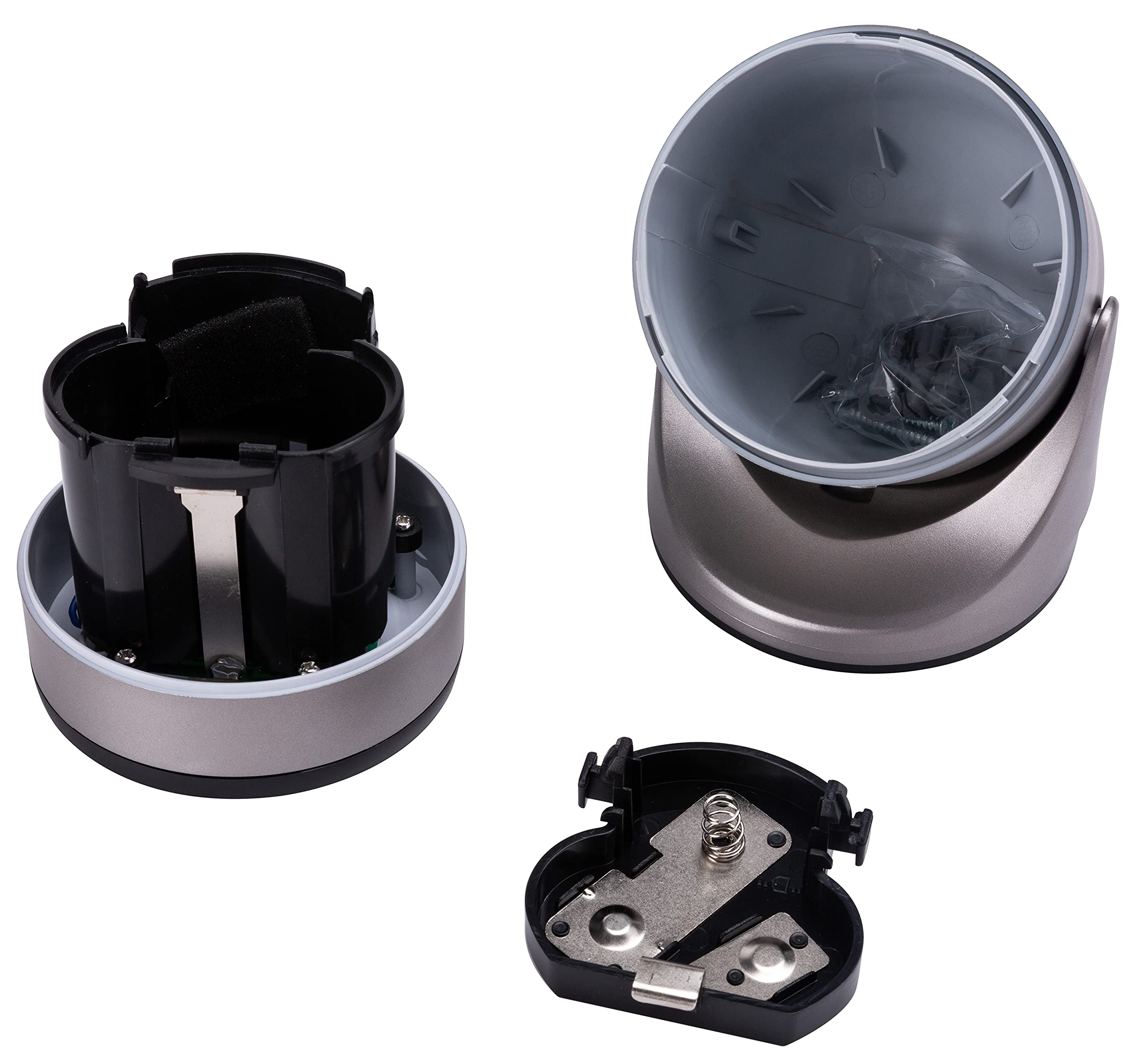 LIGHT IT! LED Floodlight 33001-101, Silver, Single Pack