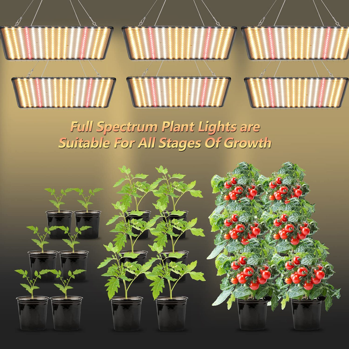 200 watt led grow light bulb BAVIHOR 200W LED Grow Lights (2-Pack)