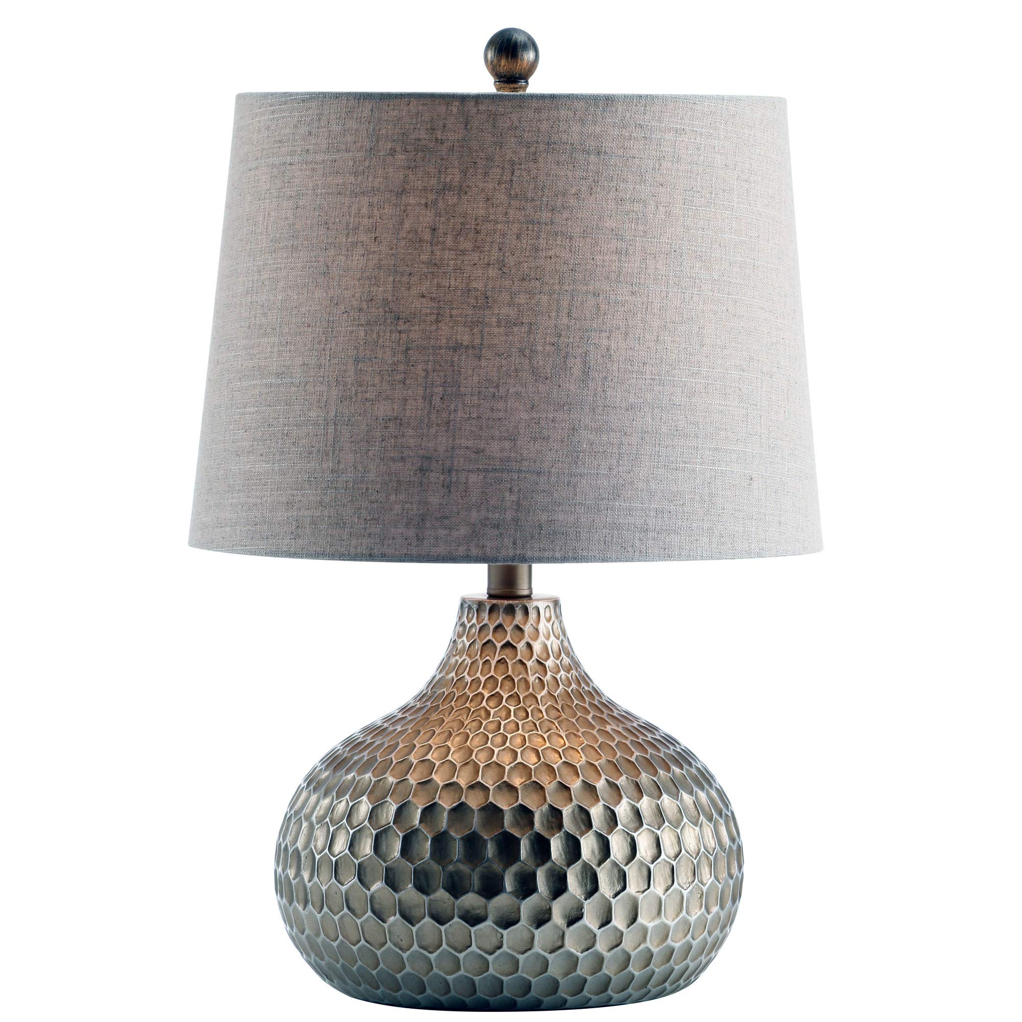 JONATHAN Y JYL3020A Bates 22'' Honeycomb LED Table Lamp Contemporary Transitional Bedside Desk Nightstand Lamp for Bedroom Livin