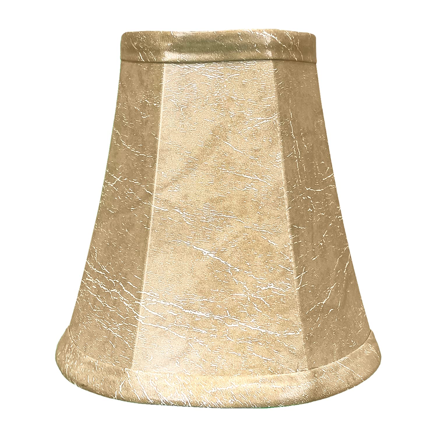 Royal Designs, Inc. ''True Bell Lamp Shade With Flame Clip, Mouton, 3'''' X 6'''' X 6.25'''''' (Bs-704Fc-6Mt)