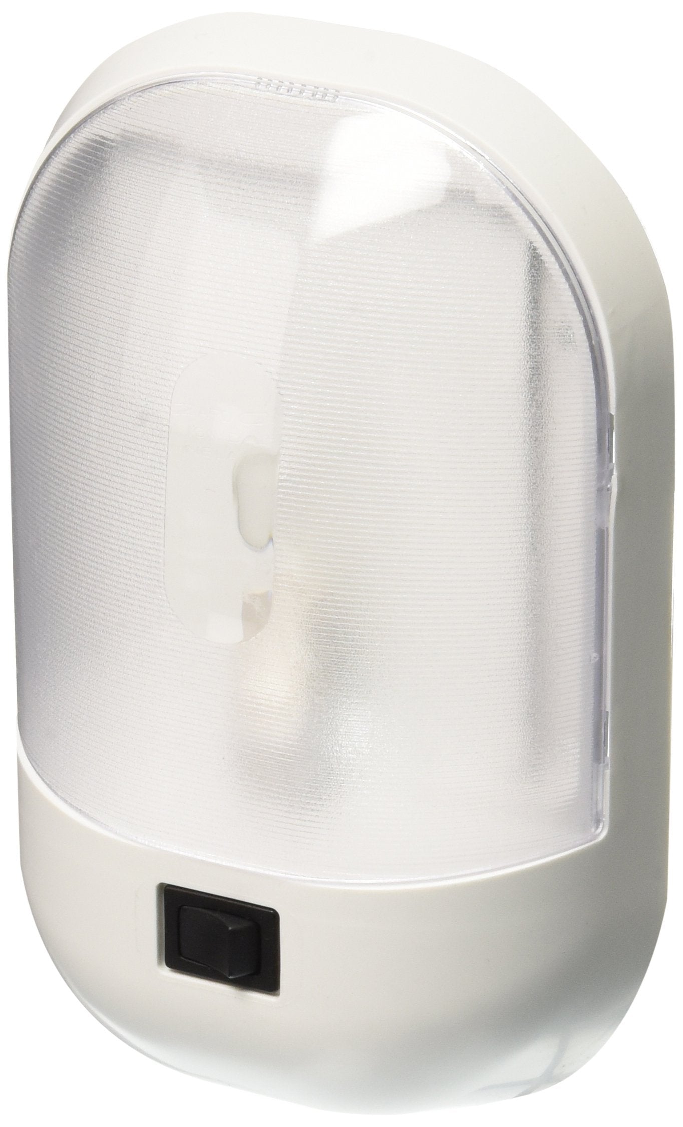 Fasteners Unlimited (001-901XPB) White Interior Single Dome Light with Rocker Switch
