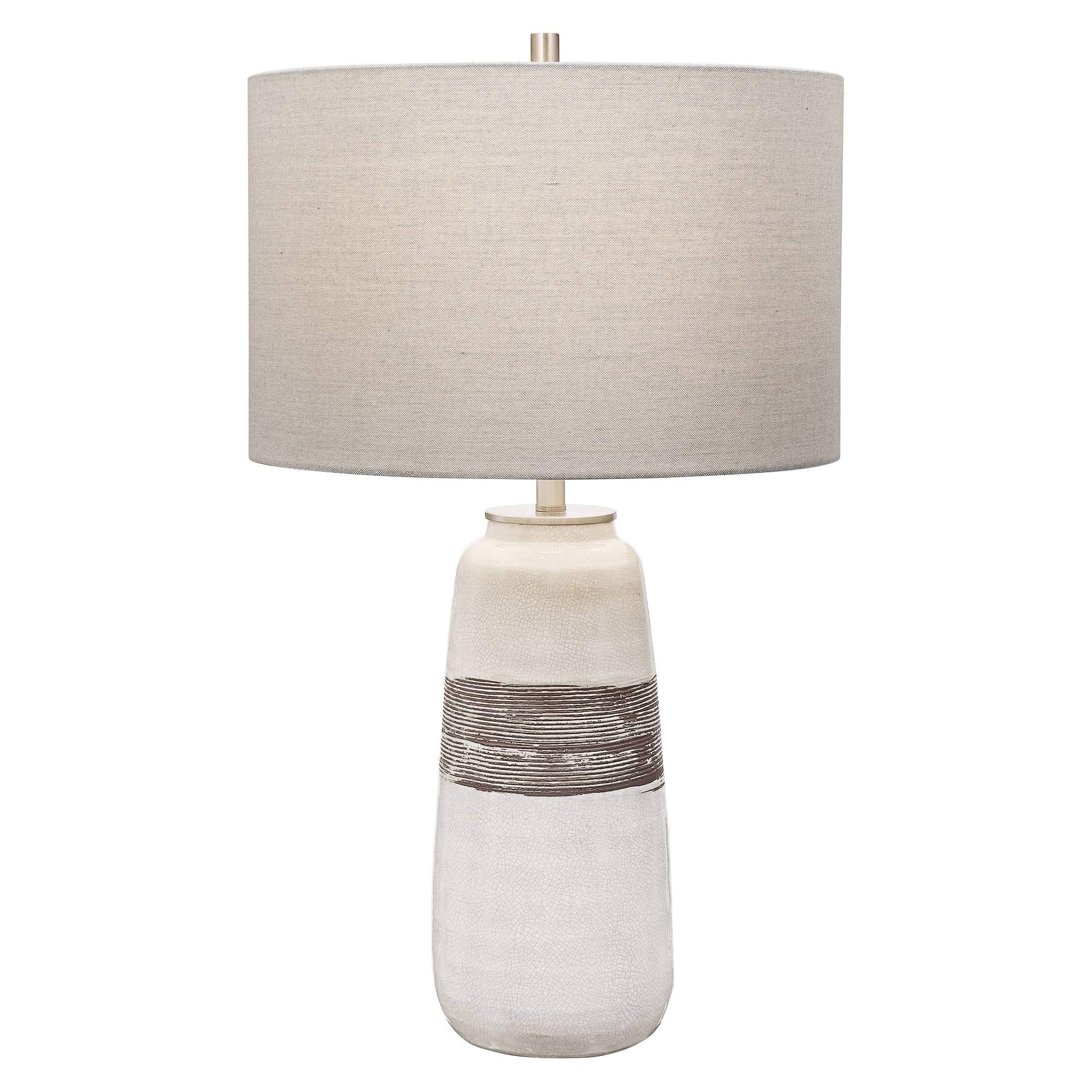 Uttermost Comanche - 1 Light Table Lamp - 15 Inches Wide By 15 Inches Deep